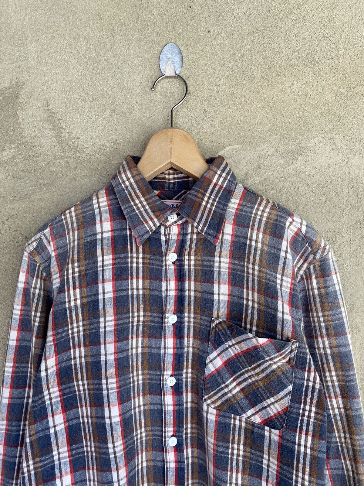 Beams Plus Japanese Brand Beams Plaid Tartan Flannel Shirt Size US M / EU 48-50 / 2 - 3 Thumbnail