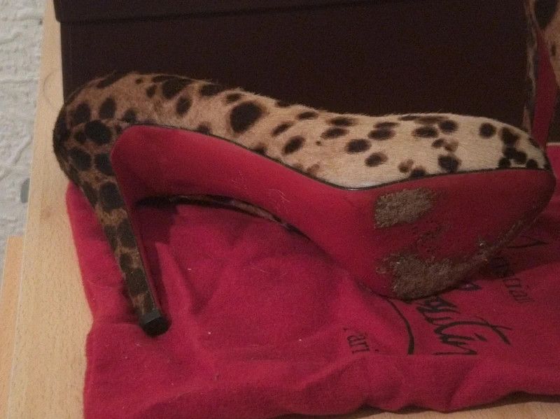 Christian Louboutin Christian Louboutin Daffodile pony-style calfskin heels Size US 5 / IT 35 - 5 Thumbnail