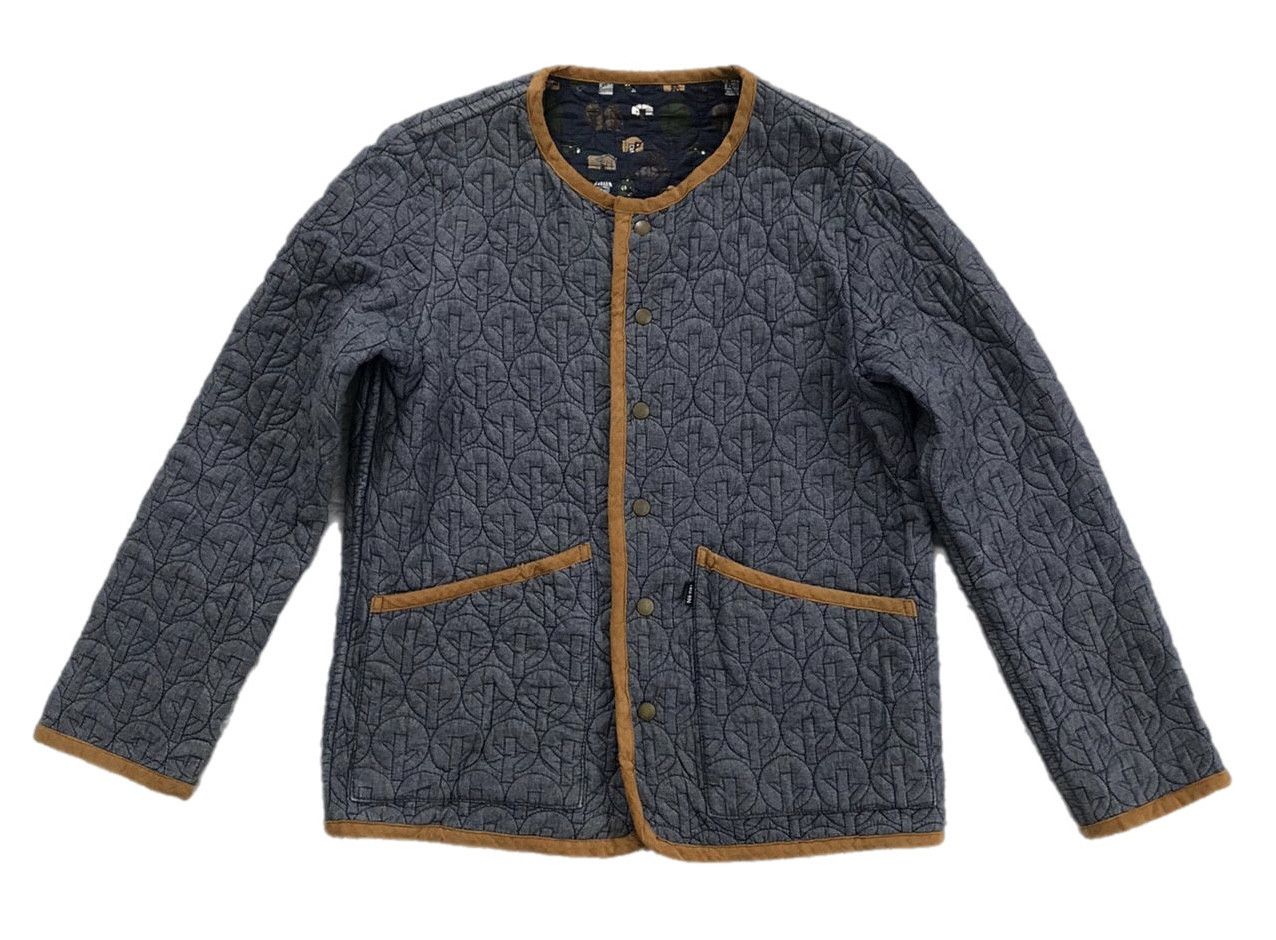 Ne-Net Ne-Net by Issey Miyake Reversible Jacket Quilted Art Design Size US L / EU 52-54 / 3 - 1 Thumbnail