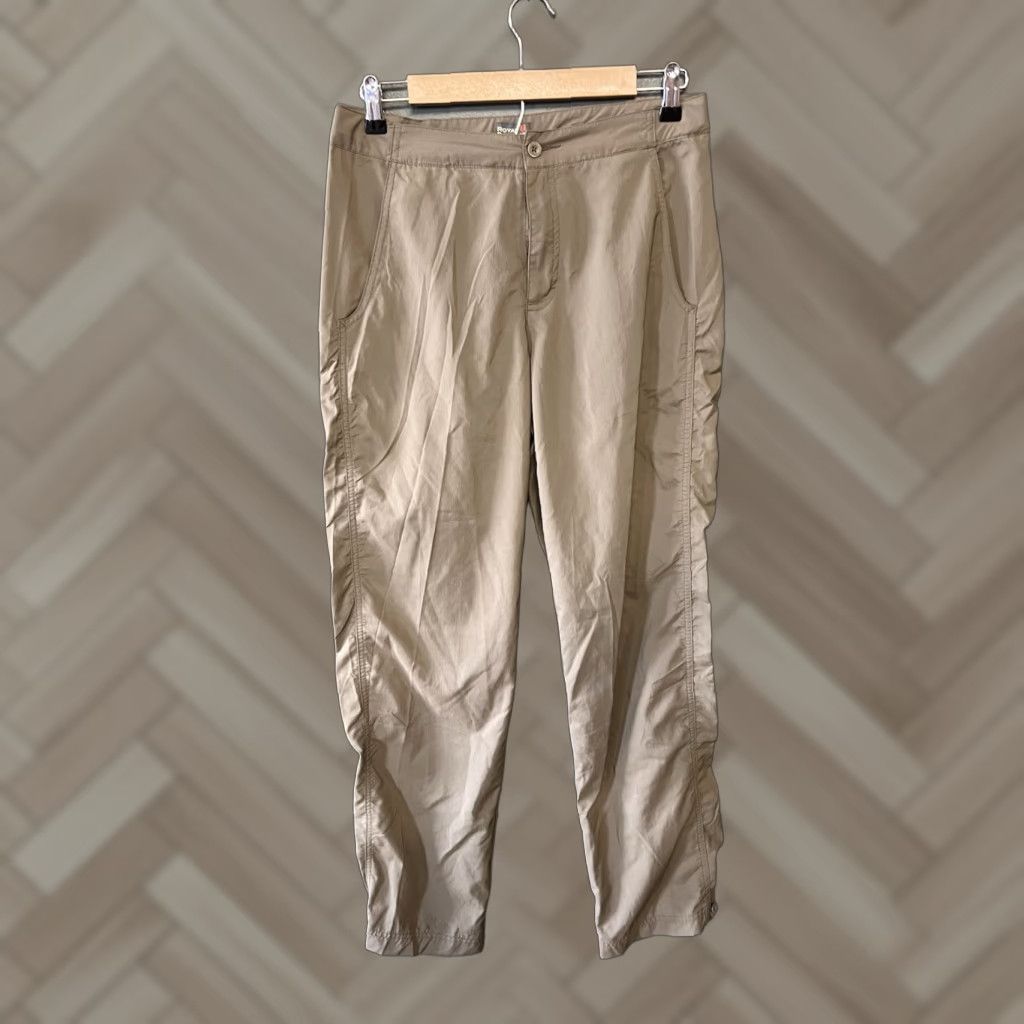 Royal Robbins VINTAGE Royal Robbins Womens Brown Outdoor Nylon Hiking Pants 8 Brown Nylon Chino Pants Womens 性(?) Size 30" / US 8 / IT 44 - 1 Thumbnail