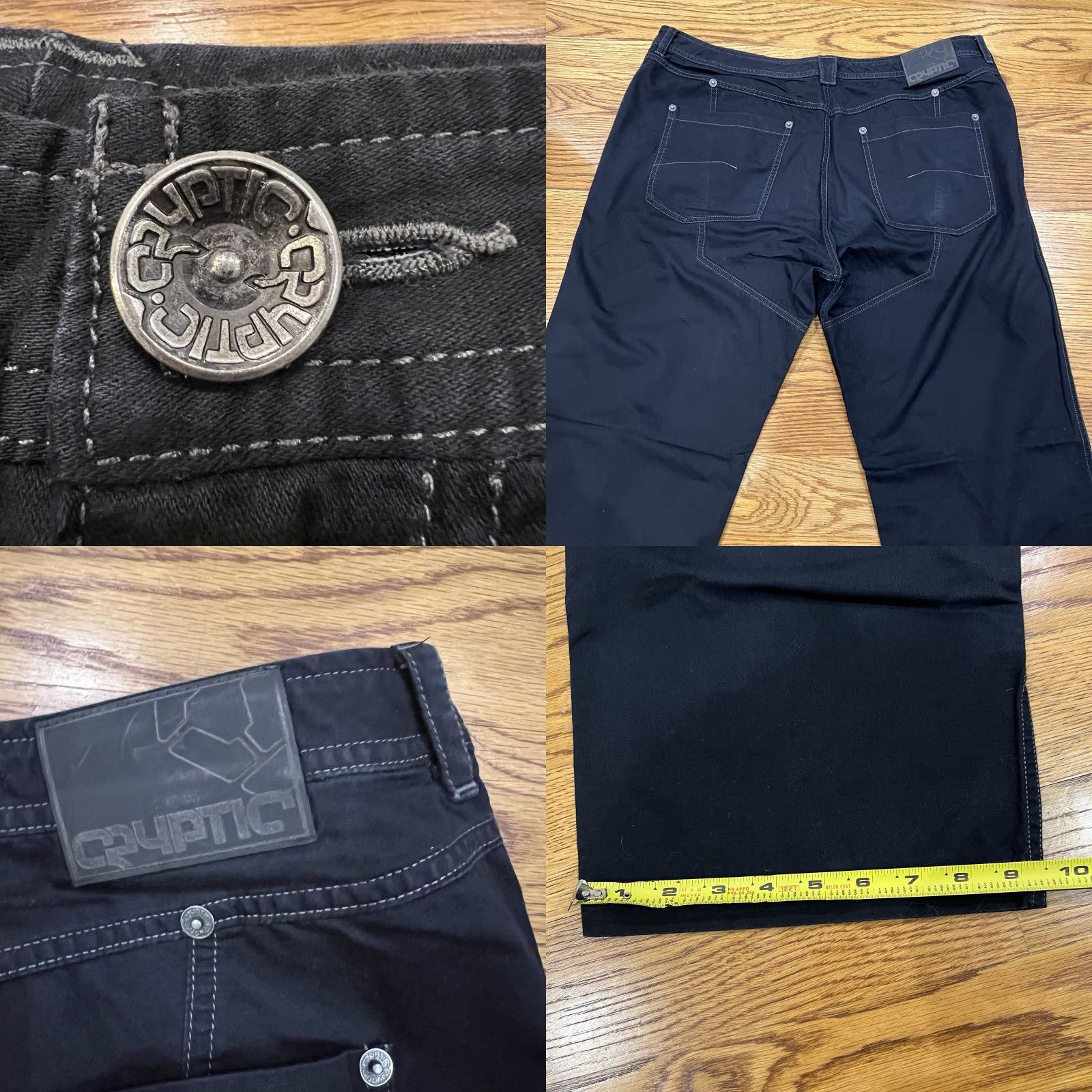 The North Face The North Face Cryptic Pants Black 38x31 Cotton Zip Front Regular Rise Men Size US 38 / EU 54 - 9 Thumbnail
