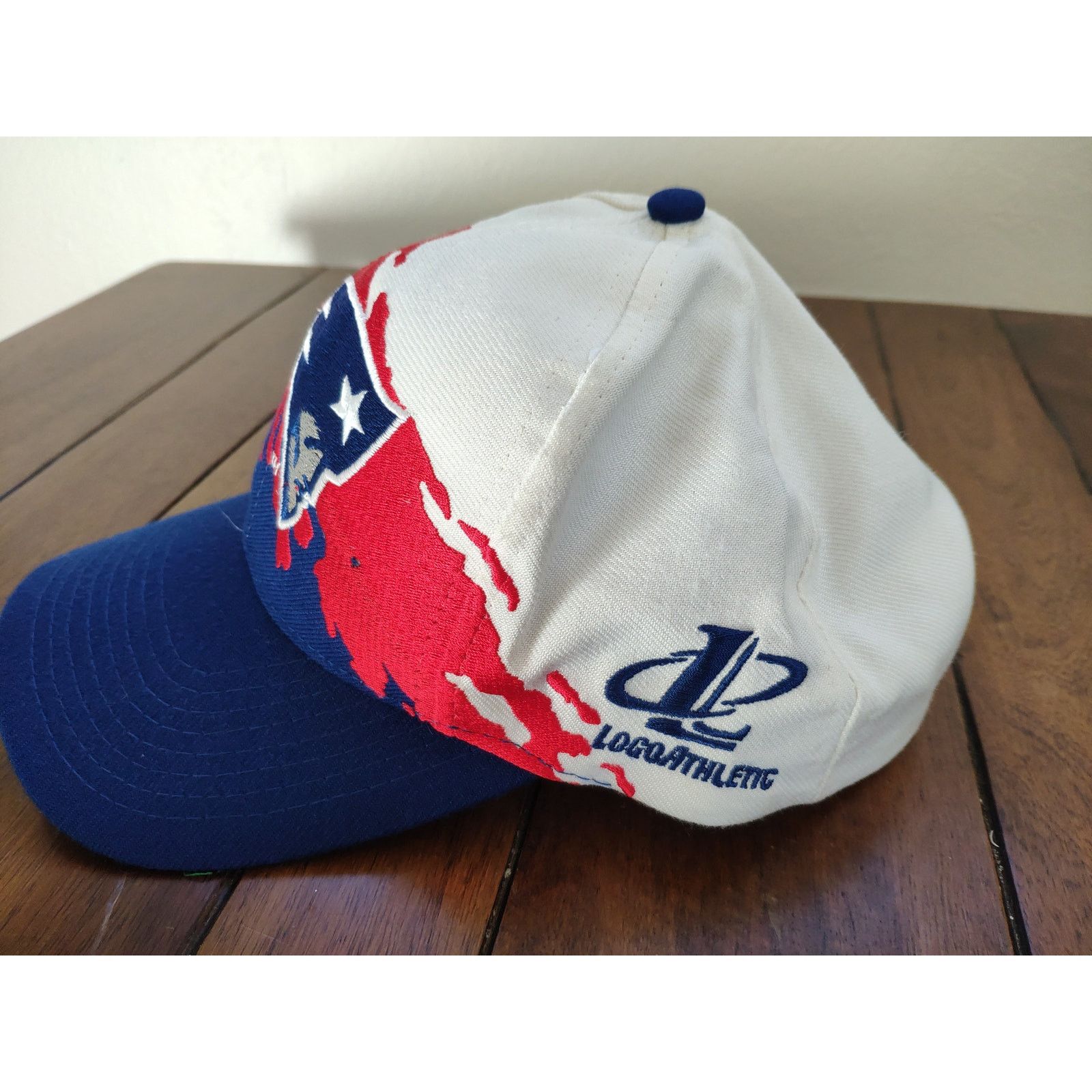 Logo Athletic Vintage New England Patriots Logo Athletic Splash Hat Size ONE SIZE - 2 Thumbnail