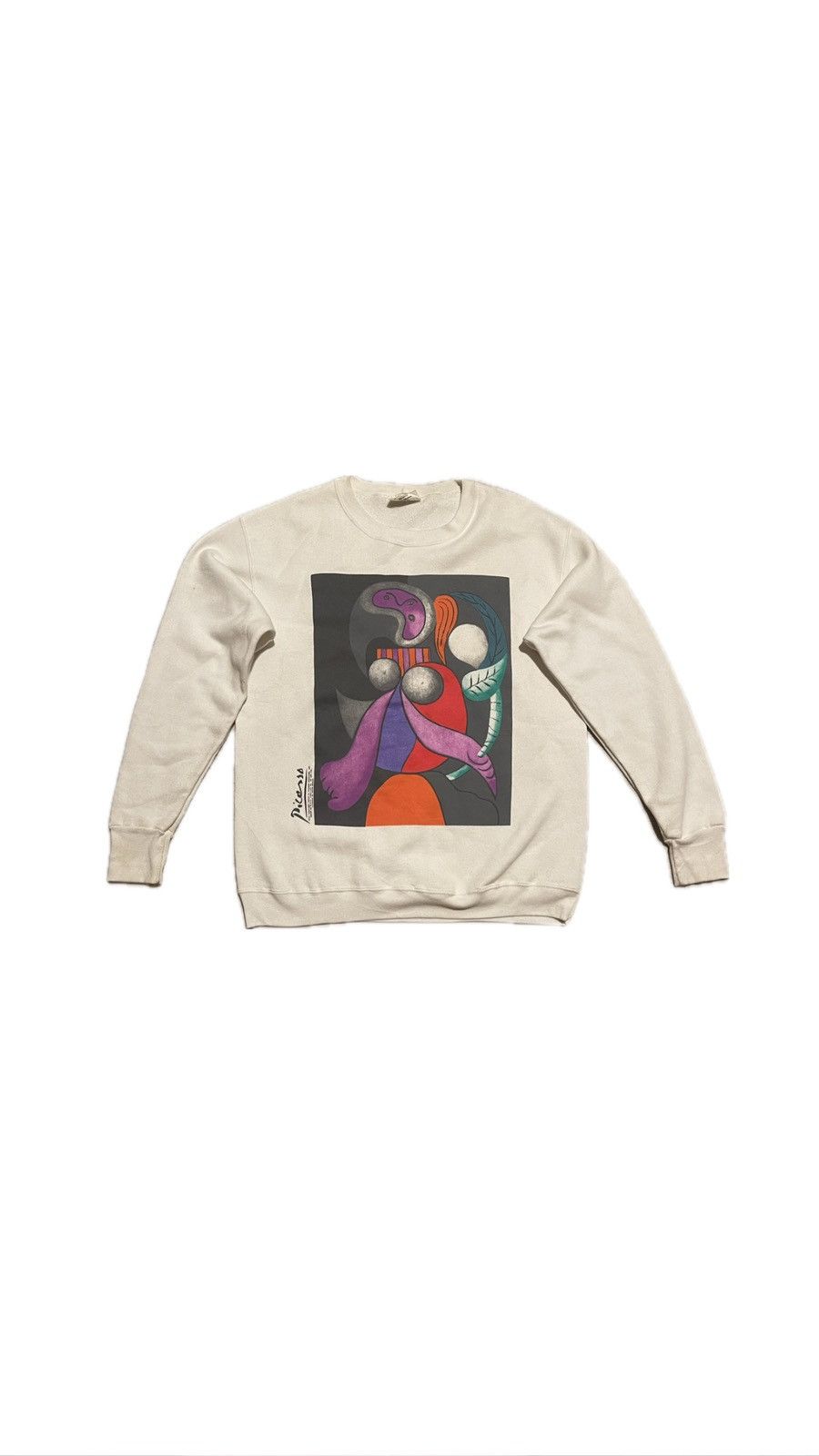 Ralph Marlin Vintage 80’s Picasso Sweatshirt Size US L / EU 52-54 / 3 - 1 Thumbnail