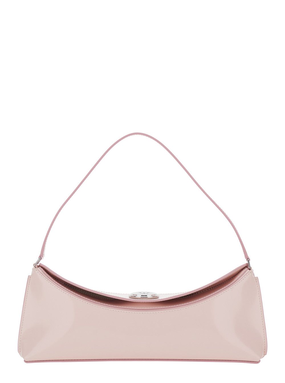 Jacquemus 'Le Calisso' Pink Shoulder Bag with Engraved Snap Button in Leather Woman Size ONE SIZE - 1 Thumbnail