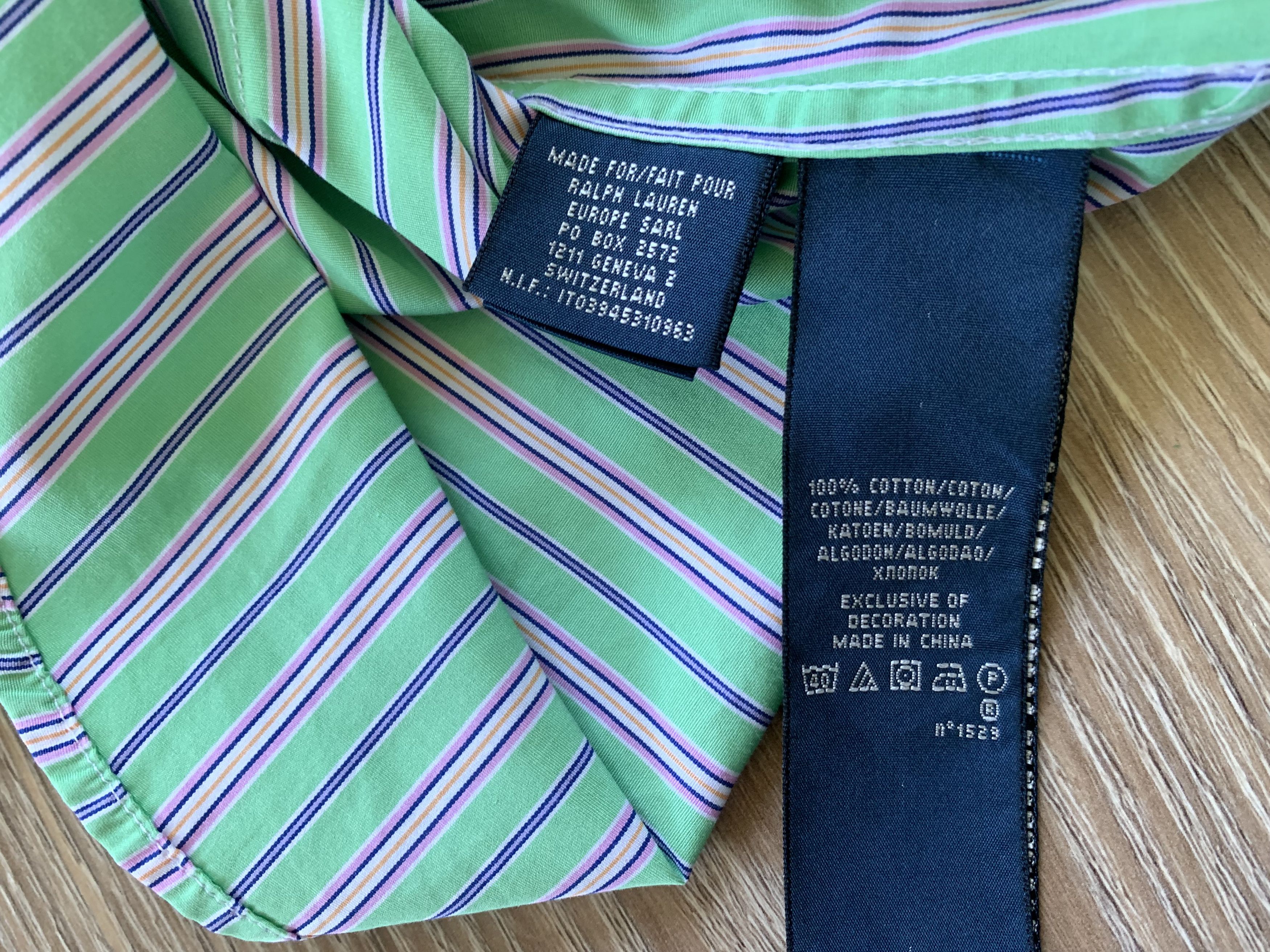 Polo Ralph Lauren × Vintage Polo Ralph Lauren Slim Fit Womens Shirt Size M / US 6-8 / IT 42-44 - 6 Thumbnail