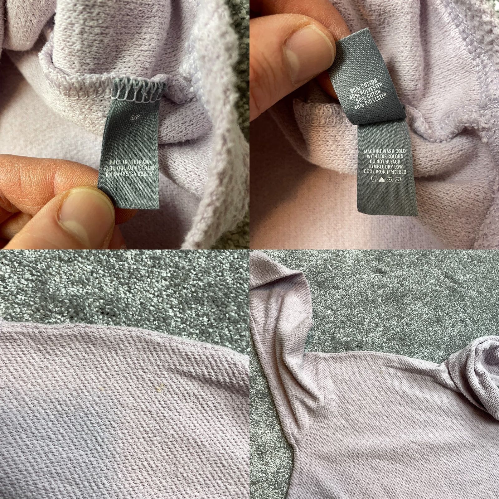 American Eagle Outfitters Aerie American Eagle Outfitters Sweater Womens S Light Pink Turtleneck Cropped Knit Long Sleeve Pullover Quick Ship Black? Size S / US 4 / IT 40 - 8 Thumbnail