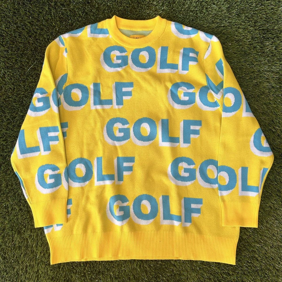 Golf Wang × Tyler The Creator GOLF WANG 3D LOGO SWEATER Size US L / EU 52-54 / 3 - 1 Thumbnail