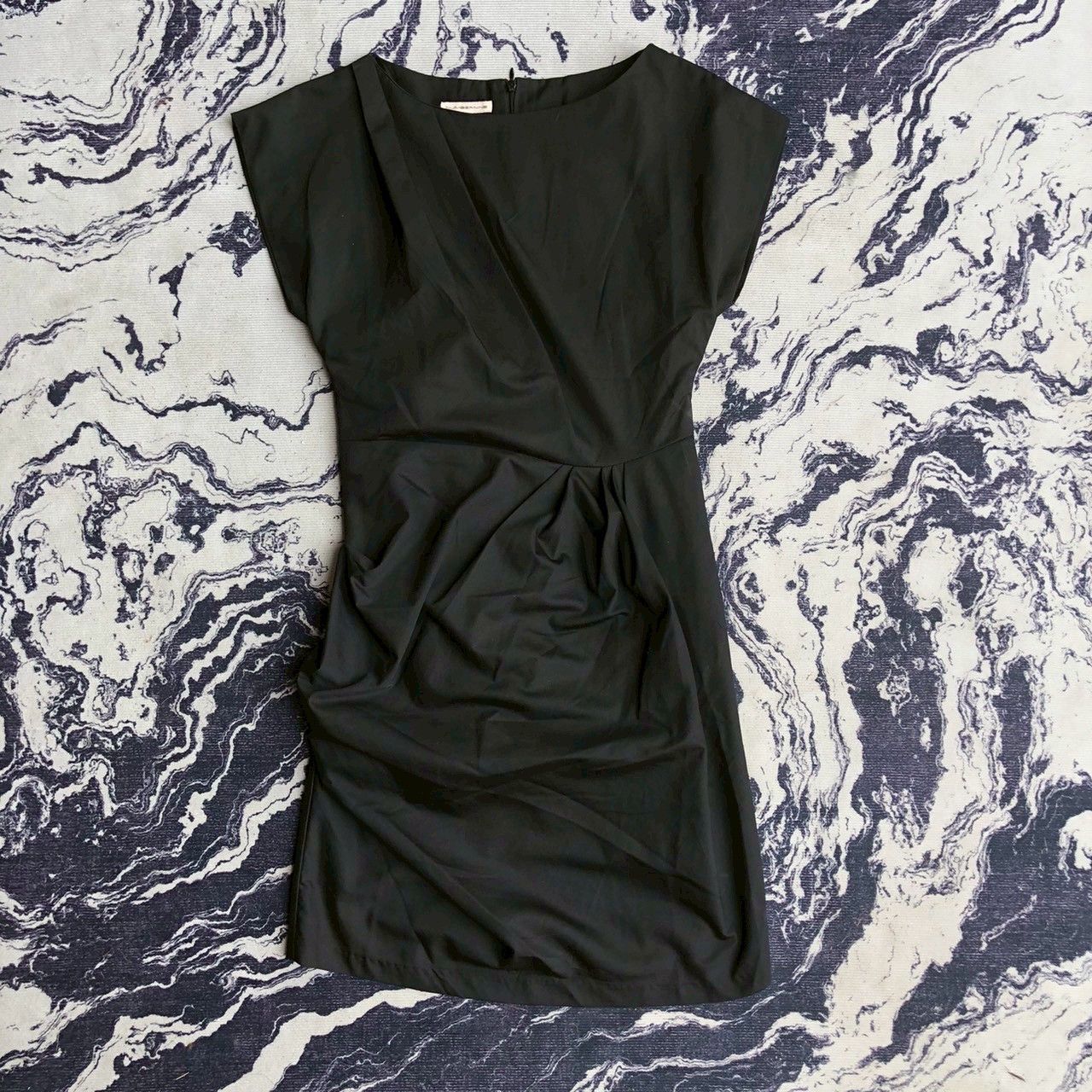 Japanese Brand Vintage Number (N)ine Draped Black Dress Size XS / US 0-2 / IT 36-38 - 1 Thumbnail