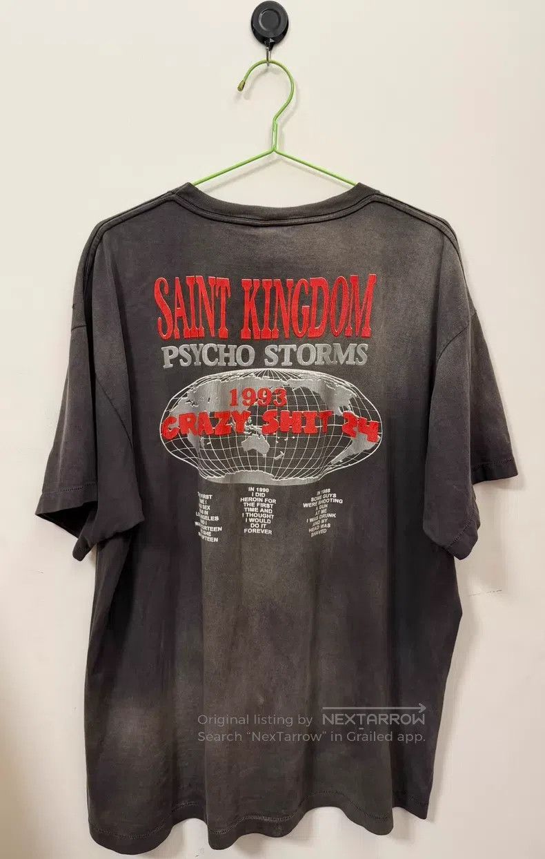 Saint Michael Saint Michael colorful Jesus made old T-shirts Size US XXL / EU 58 / 5 - 2 Thumbnail