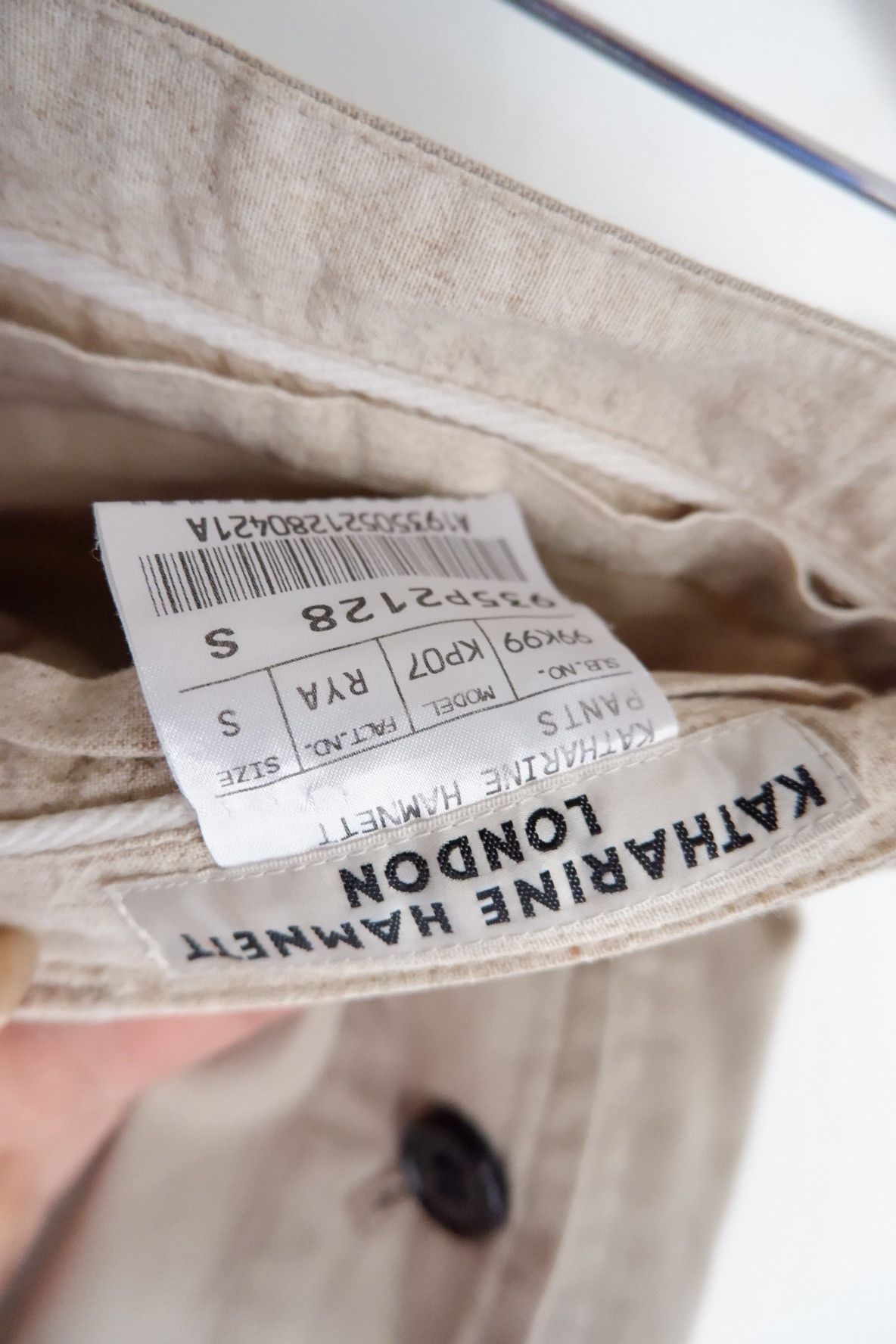 Katharine Hamnett London Vintage Katharine Hamnett Flap Pants Size US 30 / EU 46 - 7 Thumbnail