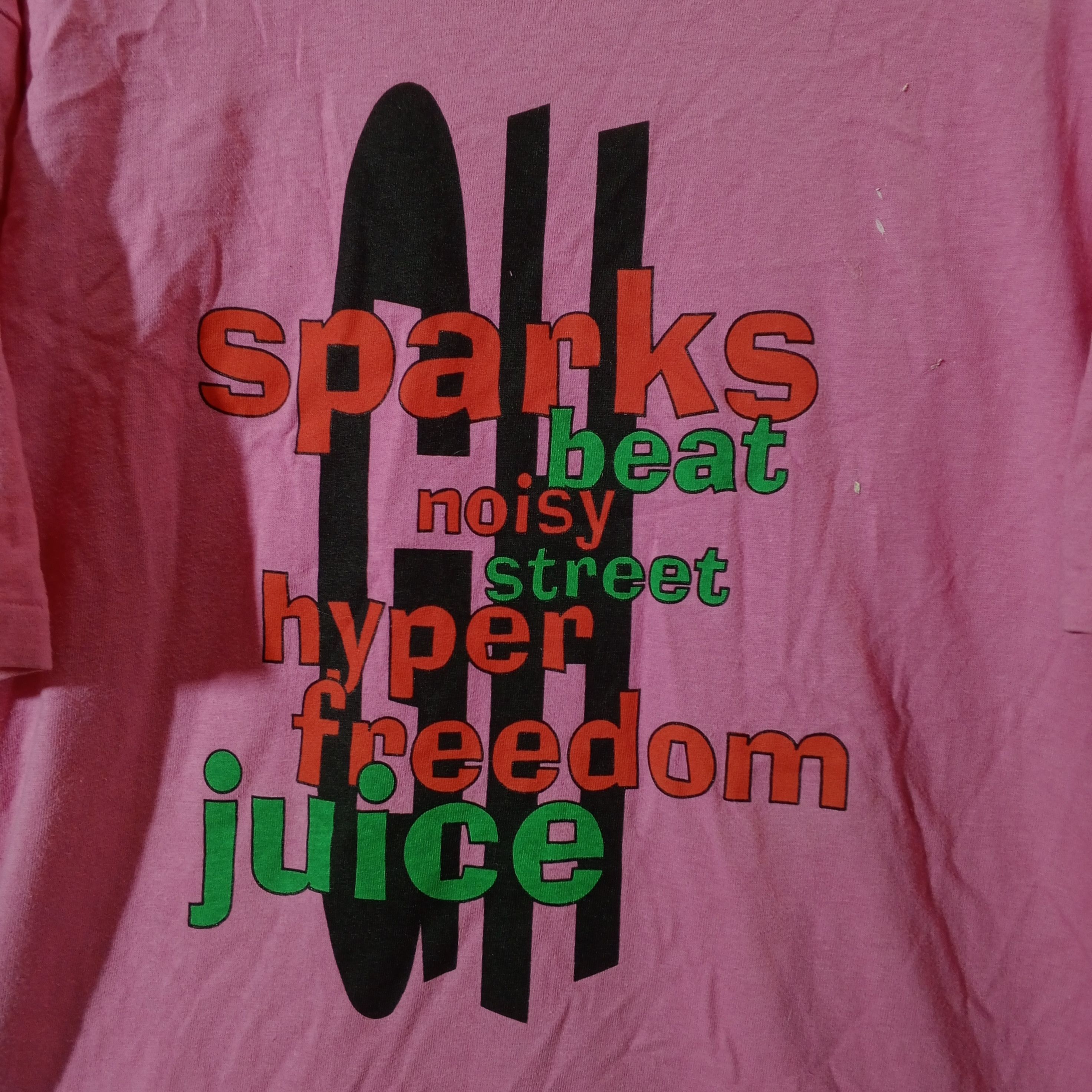Vintage Vintage GH Sparks Beat Noisy Shirt Size US L / EU 52-54 / 3 - 2 Thumbnail