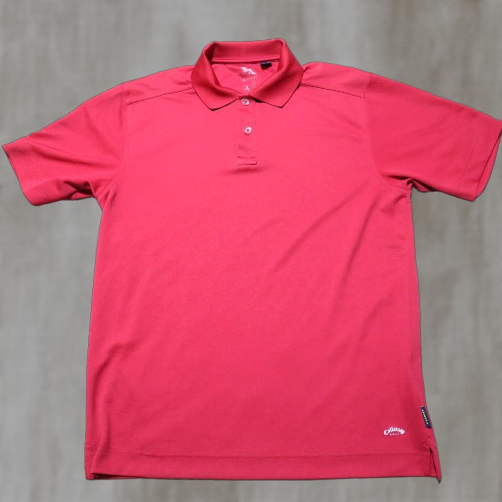 Callaway Callaway Golf Shirt Men M Quick-Dry Short Sleeve Polo Red Shirt Size US M / EU 48-50 / 2 - 1 Thumbnail