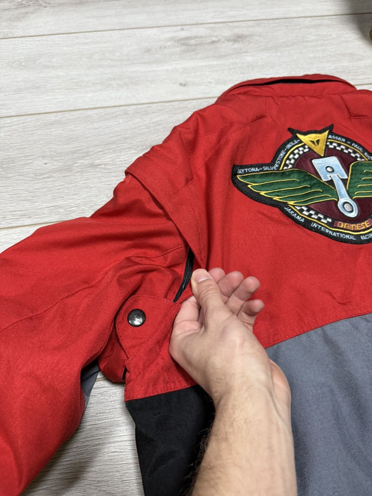 Dainese Dainese big logo jacket bomber daytona zip transformer Size US M / EU 48-50 / 2 - 13 Thumbnail