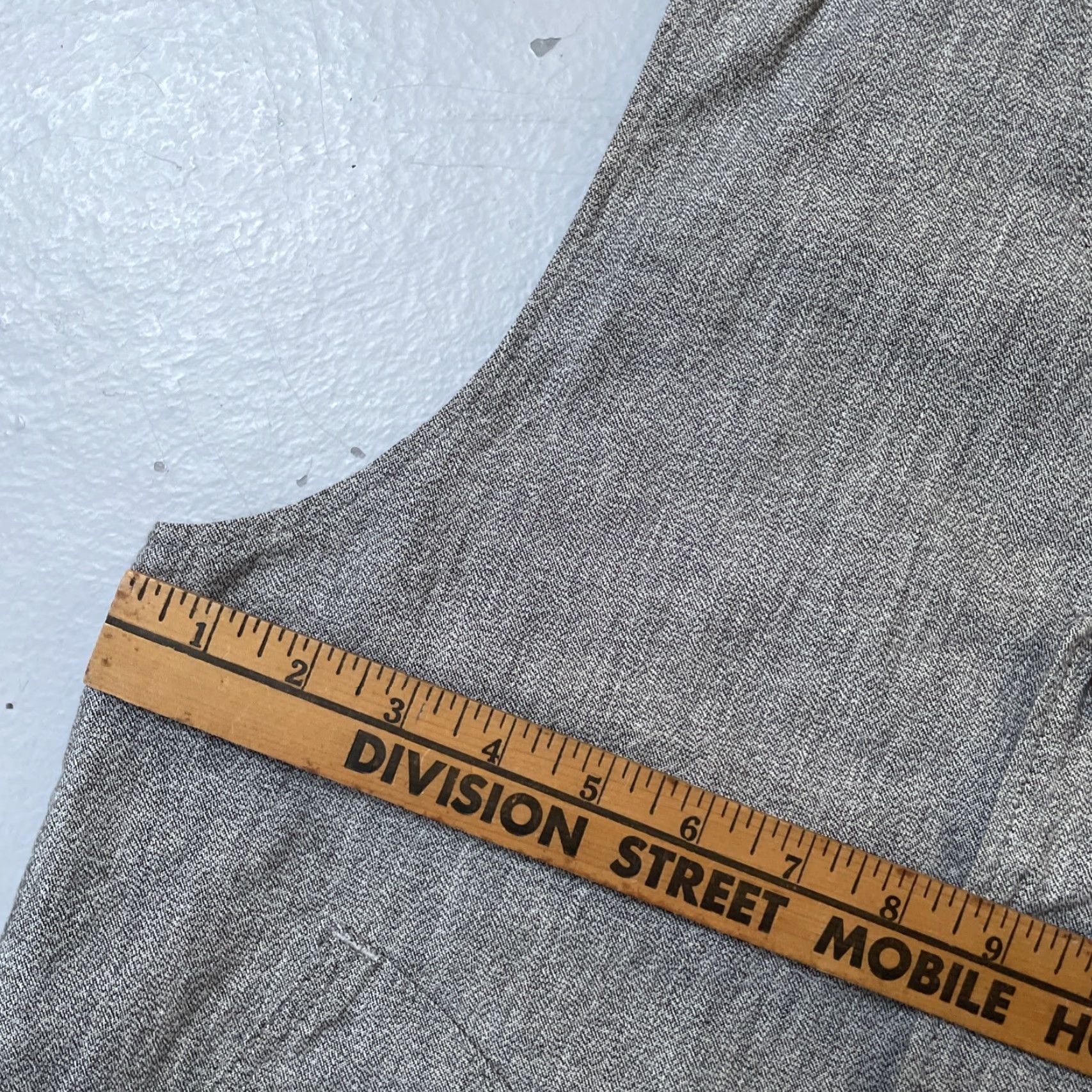 Vintage VINTAGE 68 & Brothers Work Vest S Gray City Japanese Made In Japan Cotton Unisex Adults Cinch Back Size US S / EU 44-46 / 1 - 2 Thumbnail