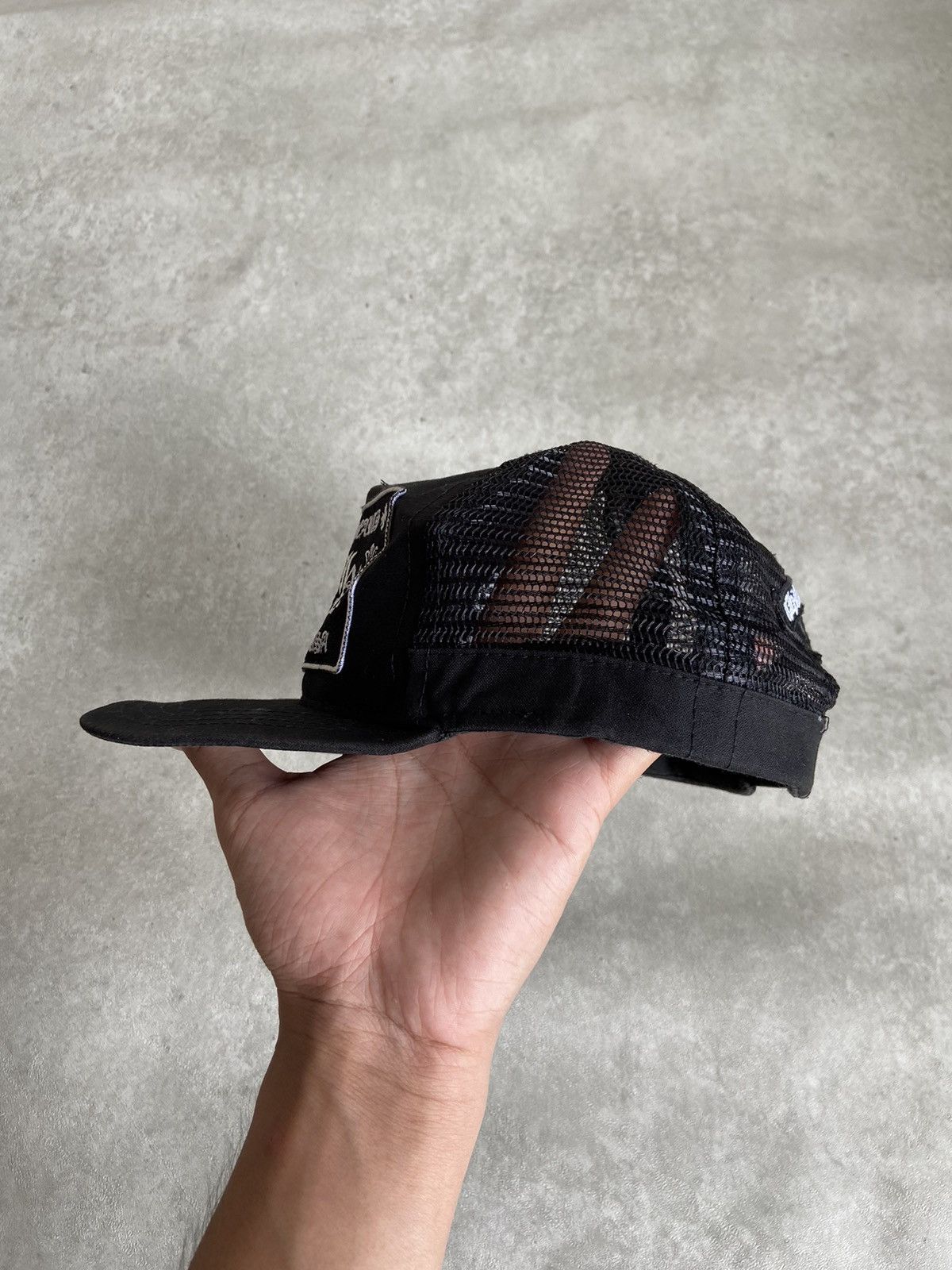 Chrome Hearts ❌SOLD❌Chrome Hearts Black Trucker Hat Size ONE SIZE - 2 Thumbnail