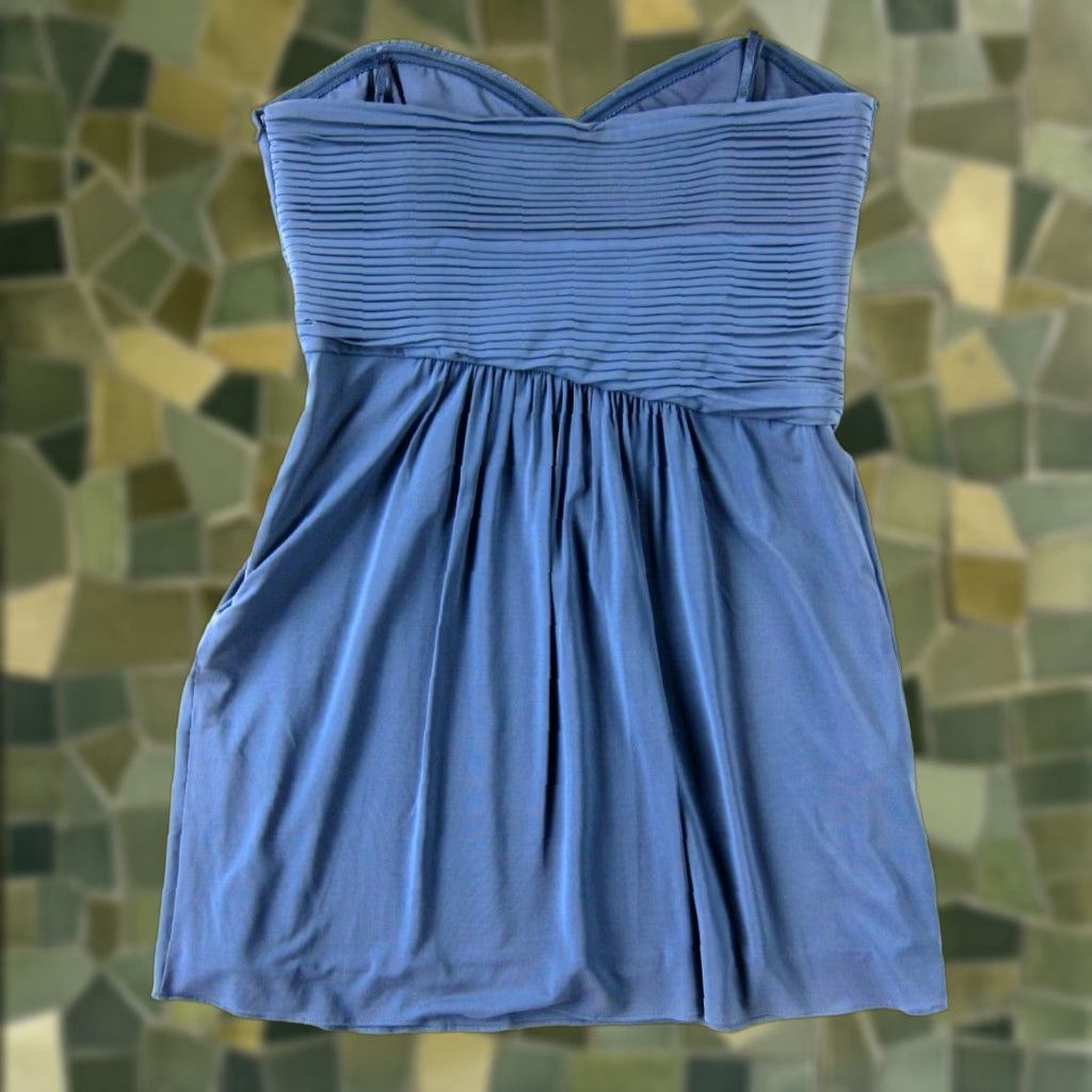 alex evenings navy blue dress Strapless Corset Gown  BCBGMAXAZRIA