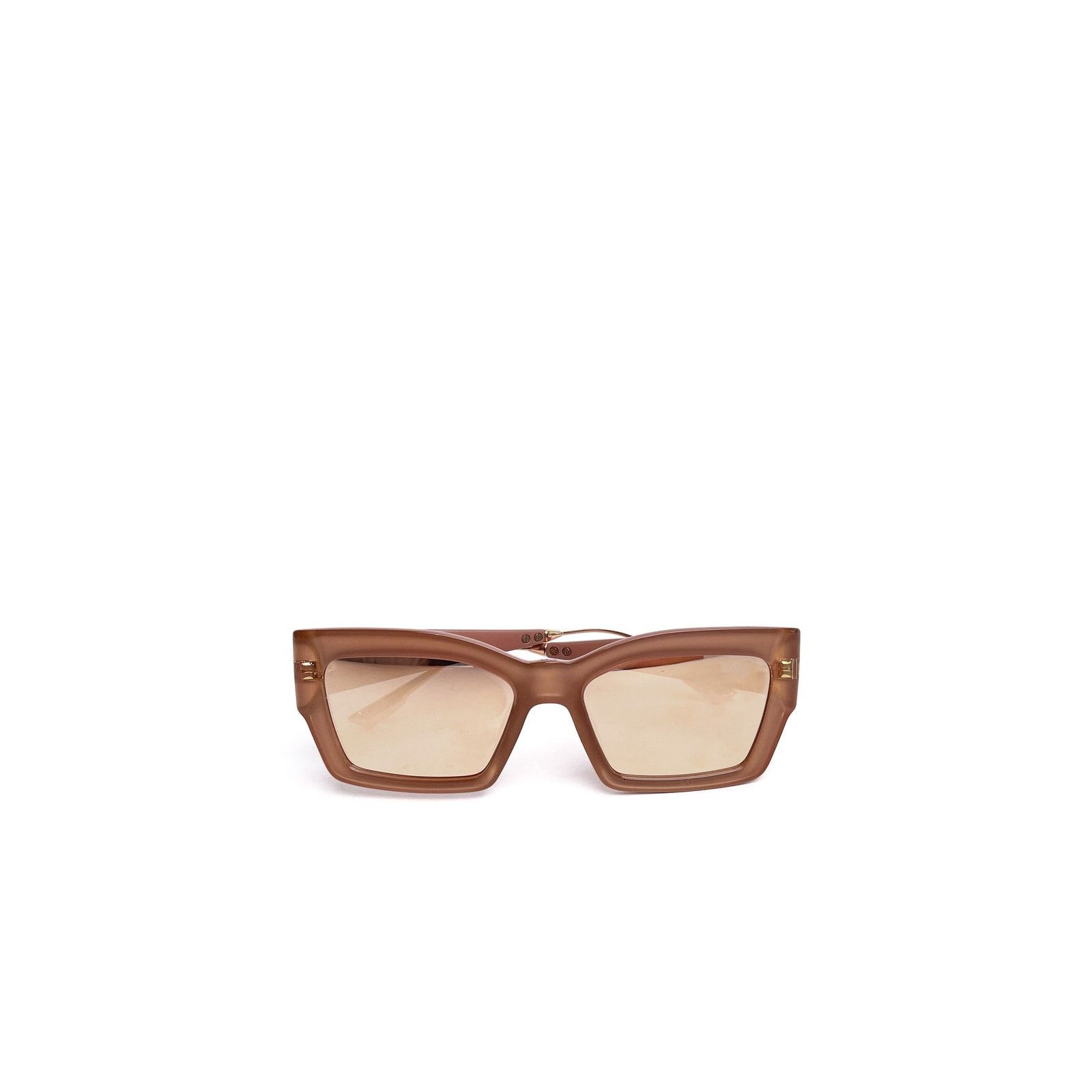 Dior Beige Reflective Sunglasses Size ONE SIZE - 5 Thumbnail