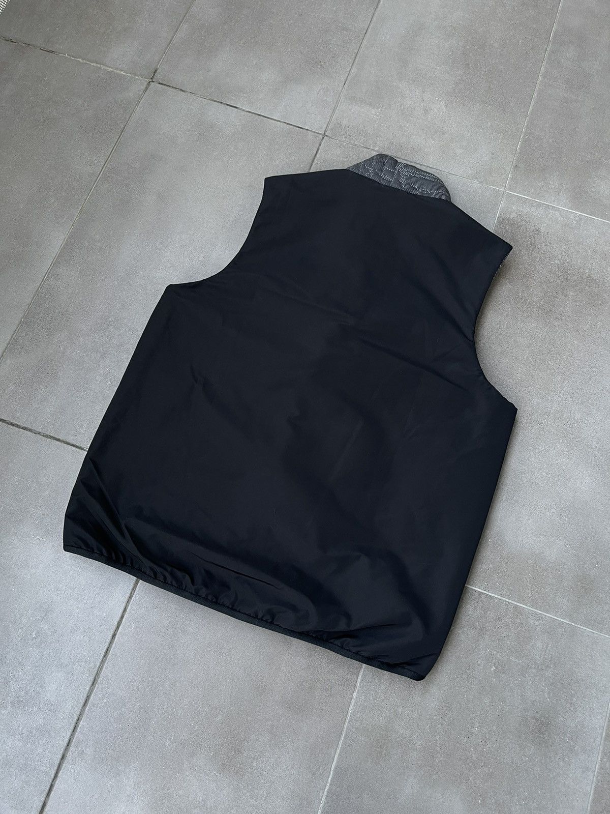 Nemen !DS! SS23 Nemen Chest Pocket 3D Knitted Black Vest Size US M / EU 48-50 / 2 - 16 Thumbnail