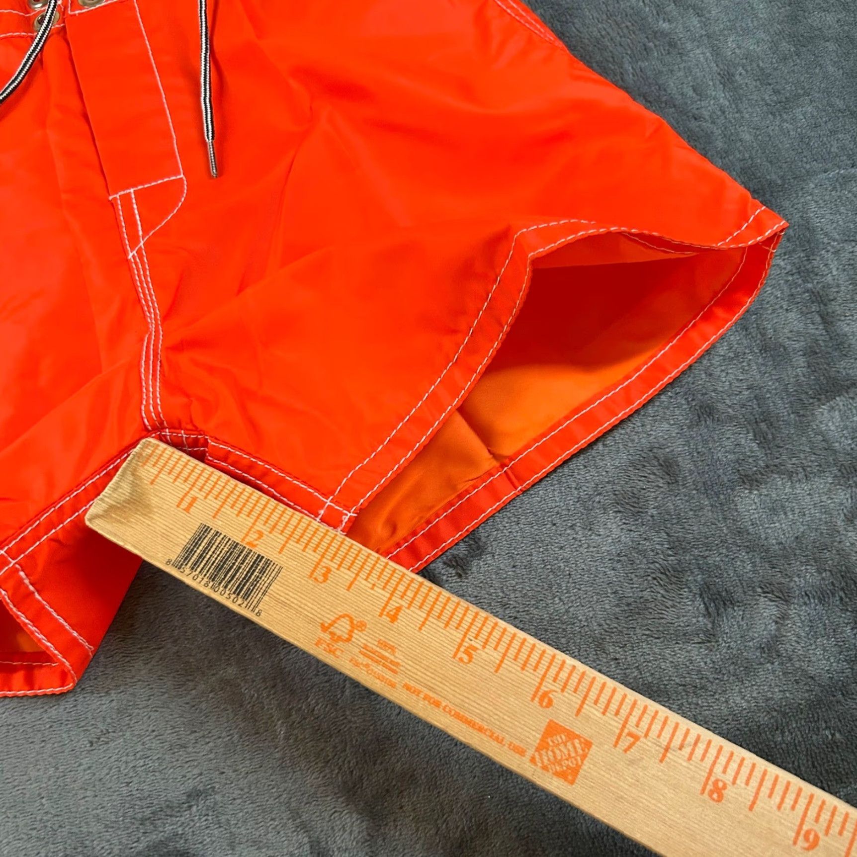 Vintage VINTAGE Birdwell Beach Britches Board Shorts Surf Made in USA Retro Red Mens size 26 Size US 26 / EU 42 - 6 Thumbnail