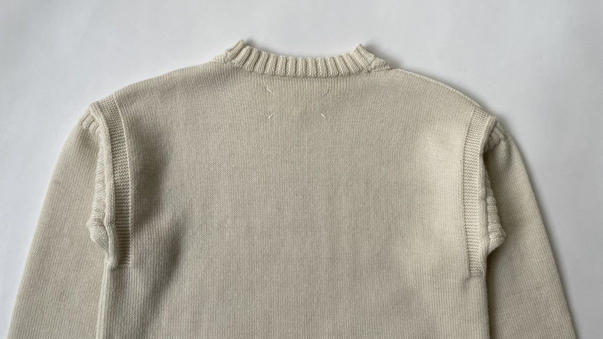 Maison Margiela S/S 22 ‘Destroyed’ Wool Fisherman Sweater Size M / US 6-8 / IT 42-44 - 13 Thumbnail