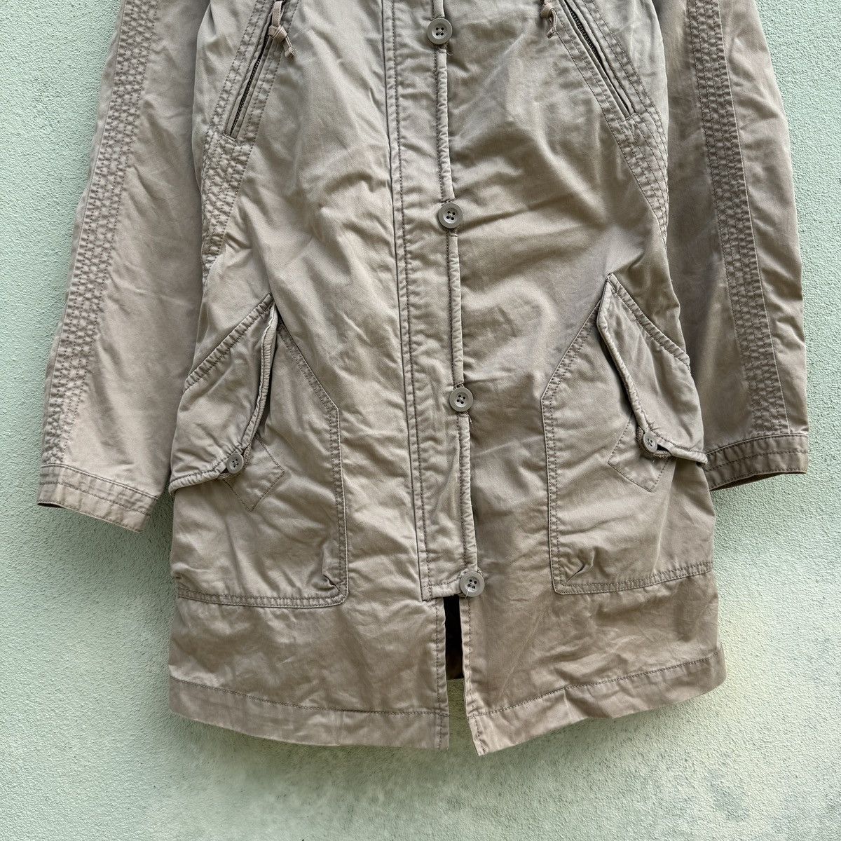 Gap GAP Utility Quilted Inner Parka/Jacket Size US XS / EU 42 / 0 - 6 Thumbnail
