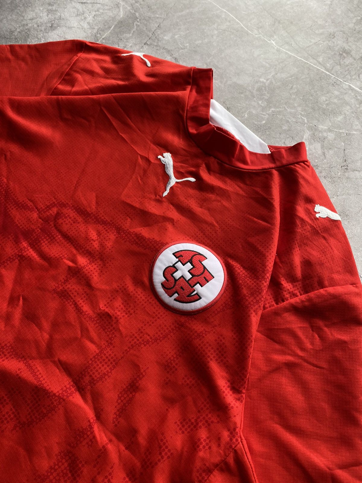 Puma Vintage Puma Switzerland 2006-2008 Soccer Football Jersey Size US L / EU 52-54 / 3 - 4 Thumbnail