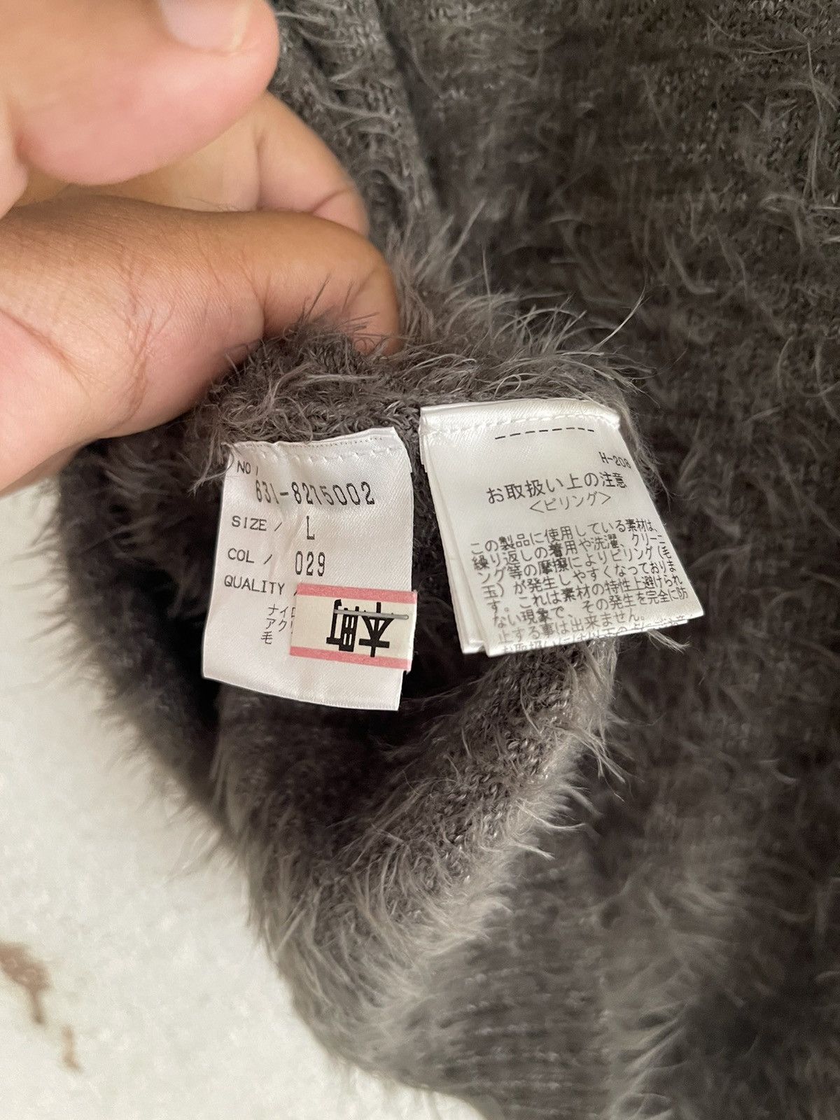 Tornado Mart Tornado Mart Mohair Fur Sweater Size US L / EU 52-54 / 3 - 6 Thumbnail