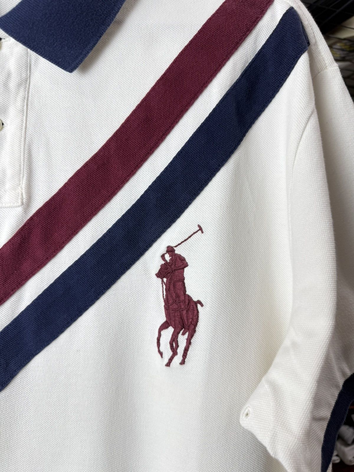 Polo Ralph Lauren Vintage Polo Ralph Lauren Polo Shirt Tee Size US XXL / EU 58 / 5 - 3 Thumbnail