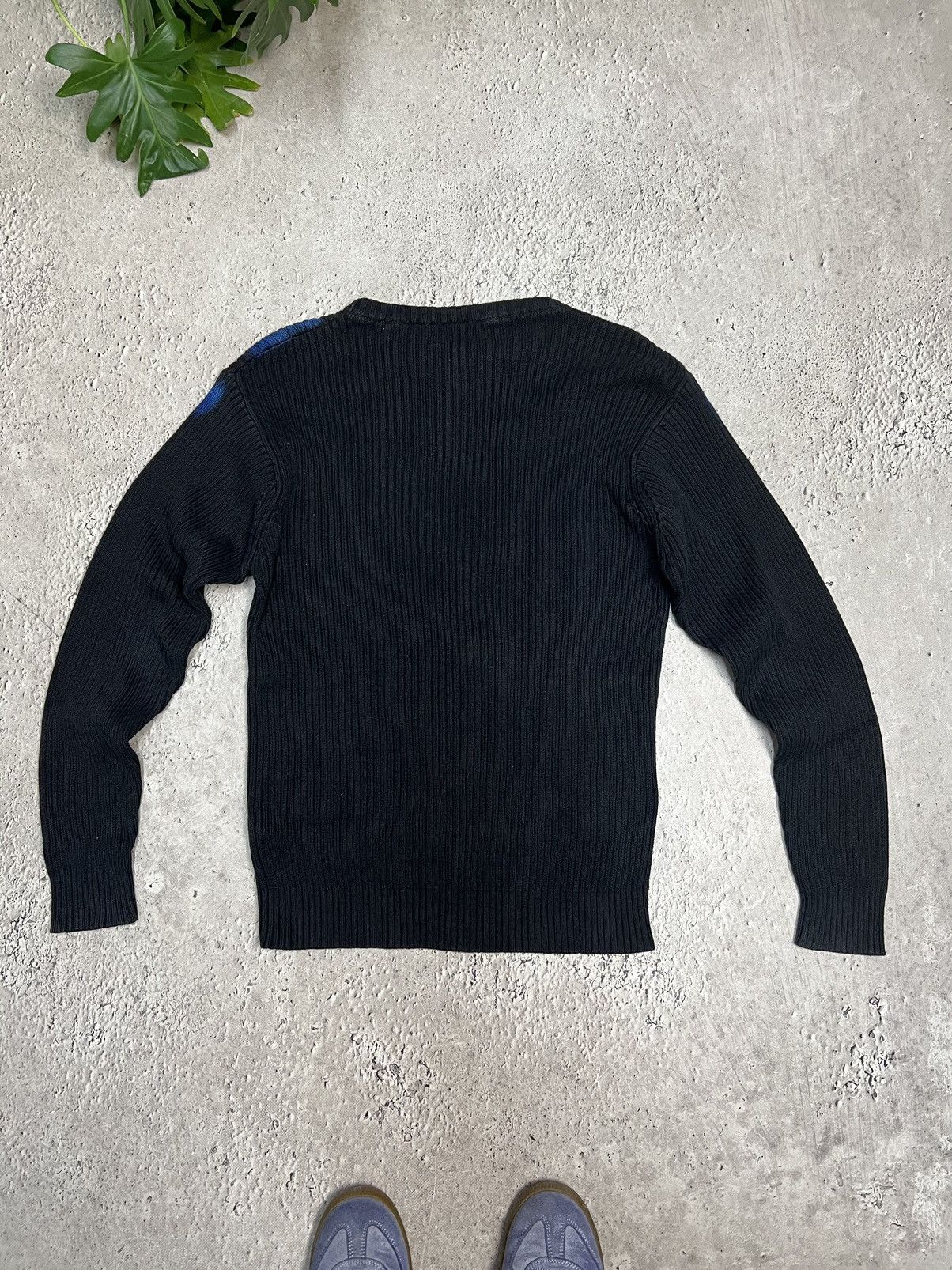 Diesel × Japanese Brand × Vintage Vintage Y2K Dragon gothic Distressed Faded Effect sweater Size US L / EU 52-54 / 3 - 9 Thumbnail