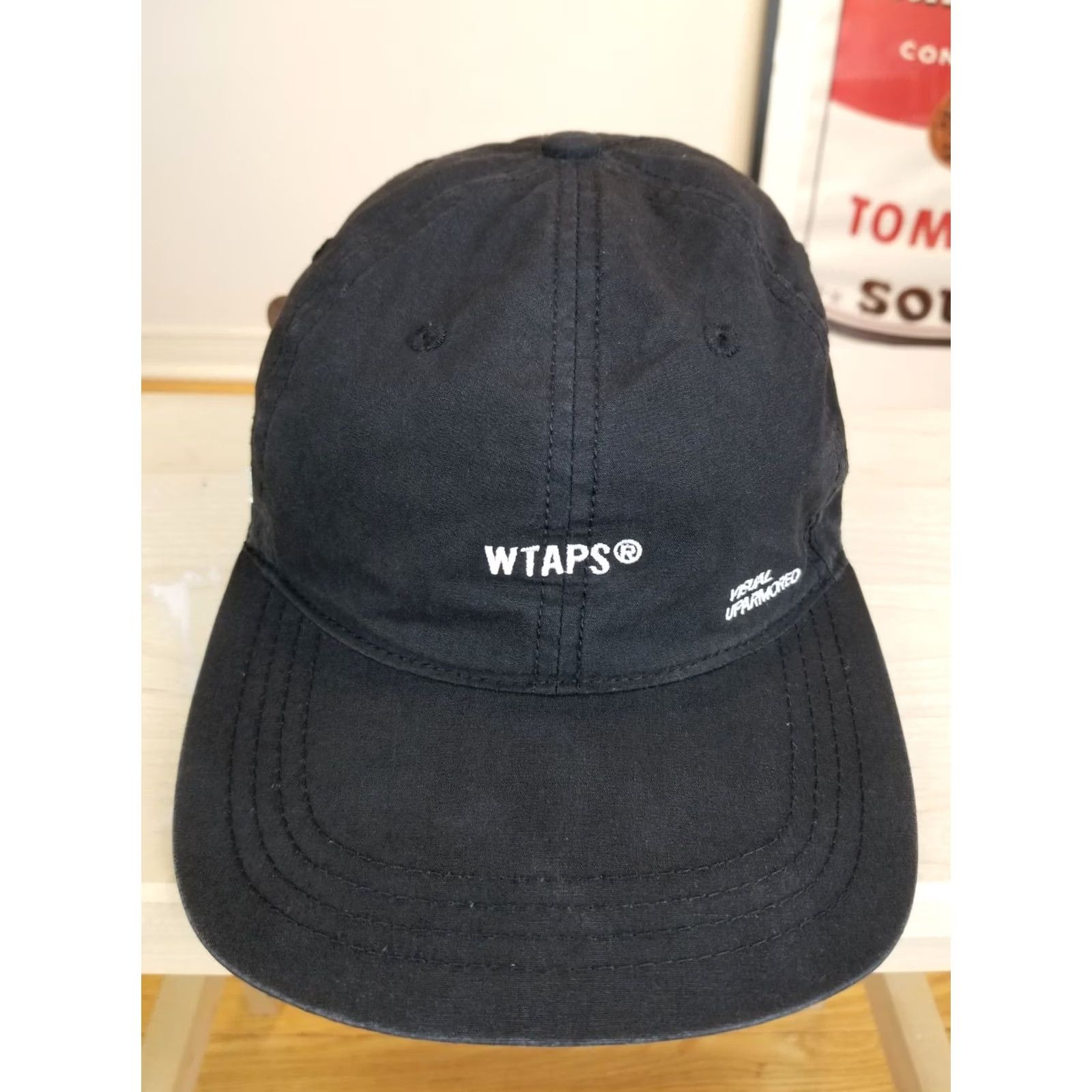 Wtaps VINTAGE Y2K WTAPS BLACK STREET WEAR COTTON HAT Men One Size Black Army Cap Cotton Hat Size ONE SIZE - 2 Thumbnail