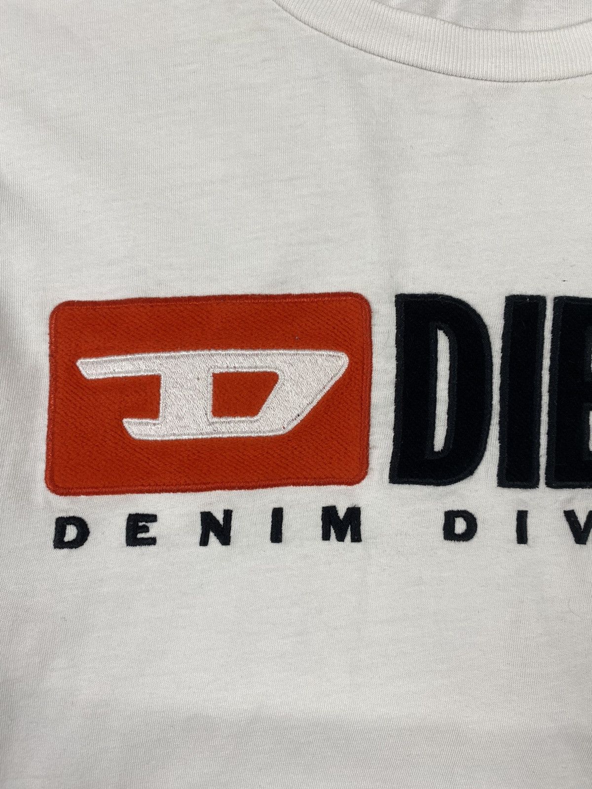 Diesel × Vintage Diesel Big Logo Long Sleeve Streetwear Vintage SK8 Y2K Size US M / EU 48-50 / 2 - 6 Thumbnail