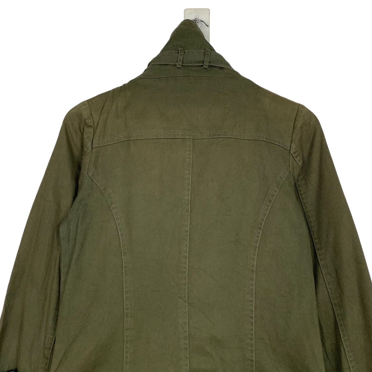 Japanese Brand H.C.M.II Rare Design Jacket High Collar Parka #0940-C42 Size L / US 10 / IT 46 - 8 Thumbnail