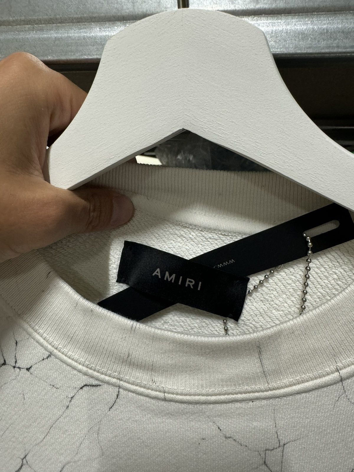 Amiri Amiri Cracked Core Logo Sweatshirt NEW 1000$ Size US M / EU 48-50 / 2 - 3 Thumbnail