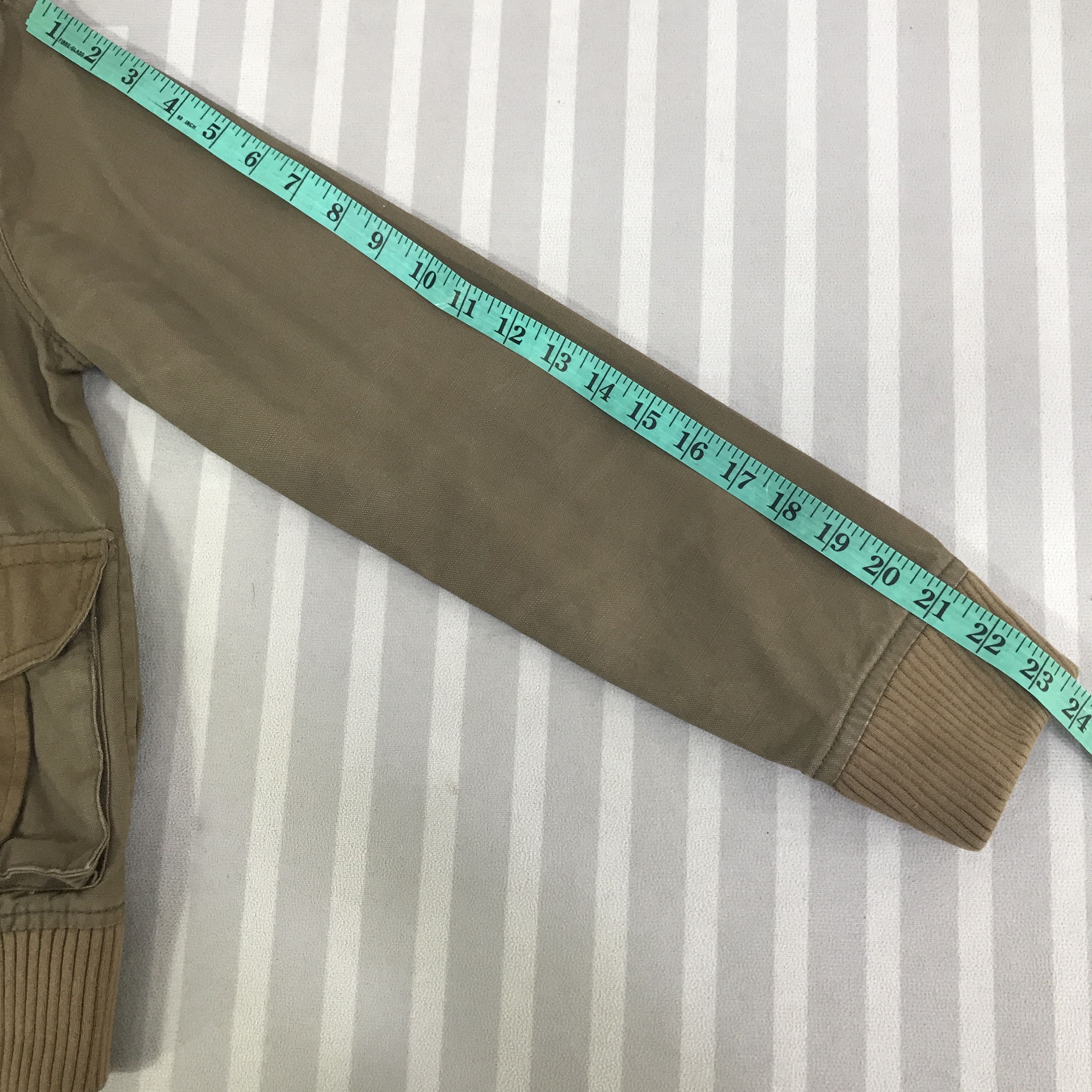 Japanese Brand Vintage Bono Design Back Number Military Jacket K70B25 Size US XXS / EU 40 - 7 Thumbnail