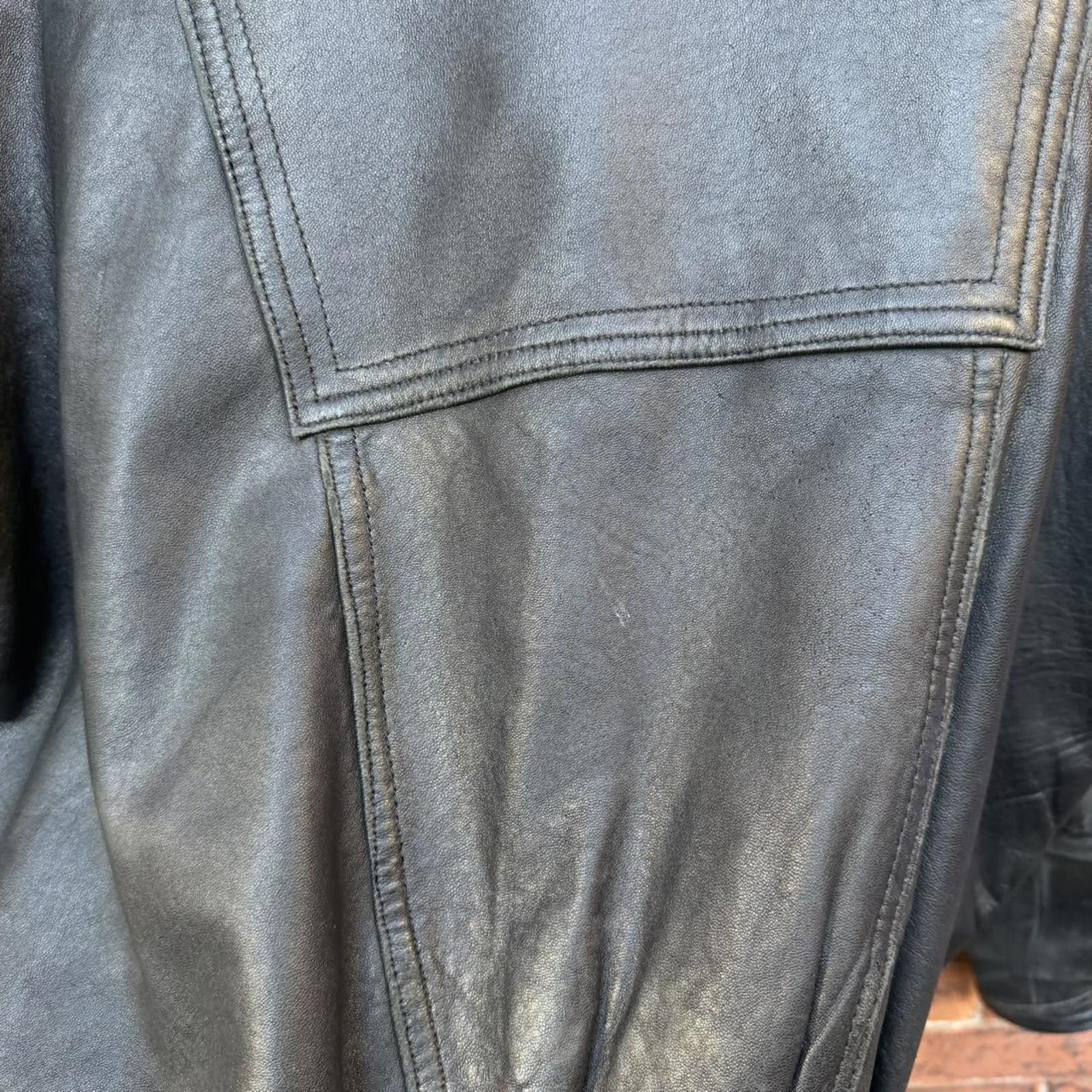 Other Vintage midway invasion force second fleet leather jacket M Size US M / EU 48-50 / 2 - 5 Thumbnail