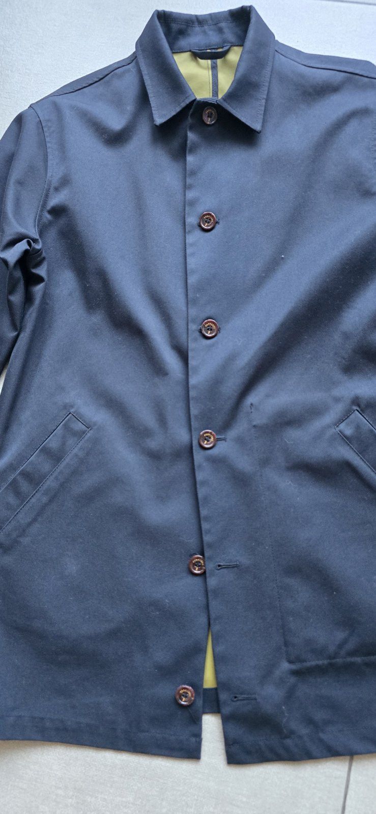 Percival PERCIVAL Waterproof Sherlock Blue Men Jacket Size- M Limited Size US M / EU 48-50 / 2 - 2 Thumbnail