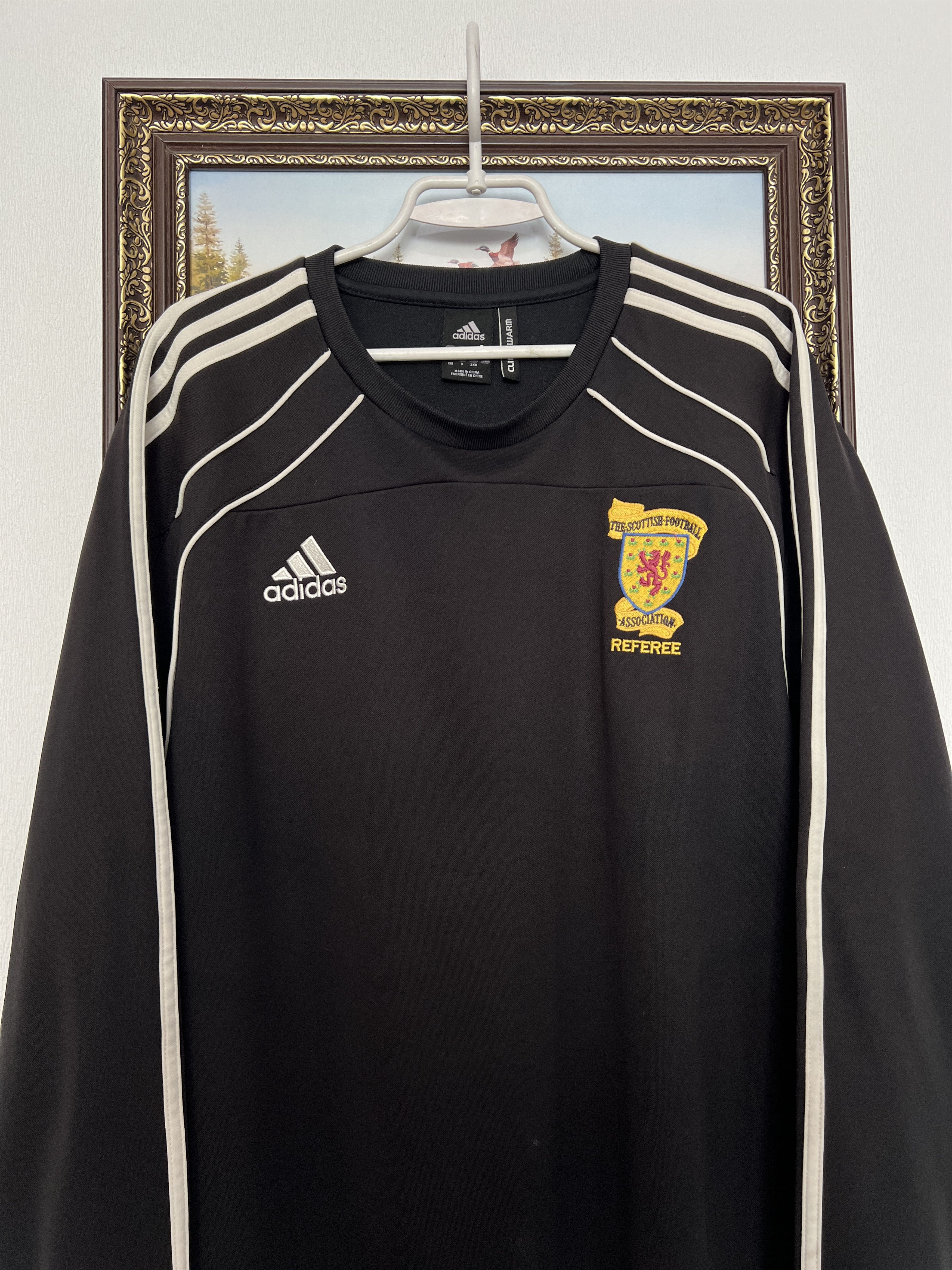 Adidas Vintage Adidas Scotland Football Sweatshirt Soccer Crewneck Size US XXL / EU 58 / 5 - 2 Thumbnail