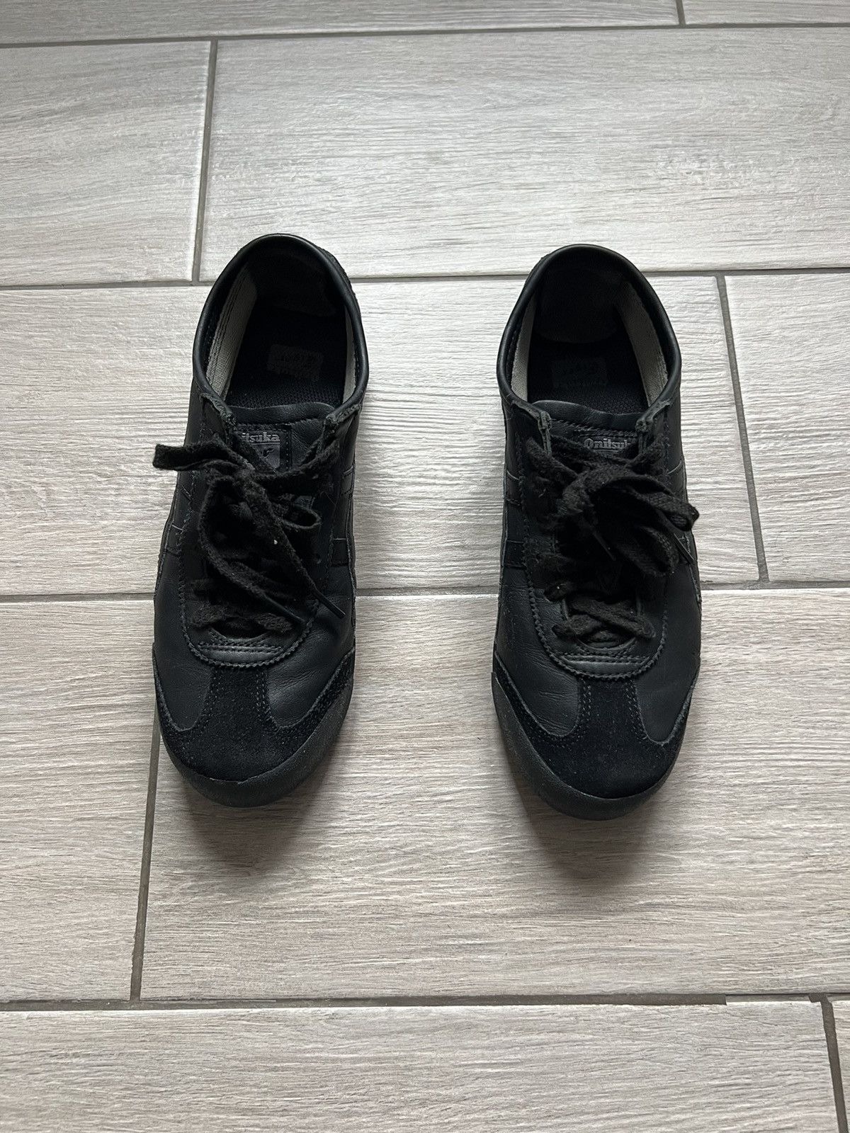 Asics ASICS Onitsuka Tiger Black Hype Sneakers 40 Mexico 66 Size US 7 / EU 40 - 12 Thumbnail