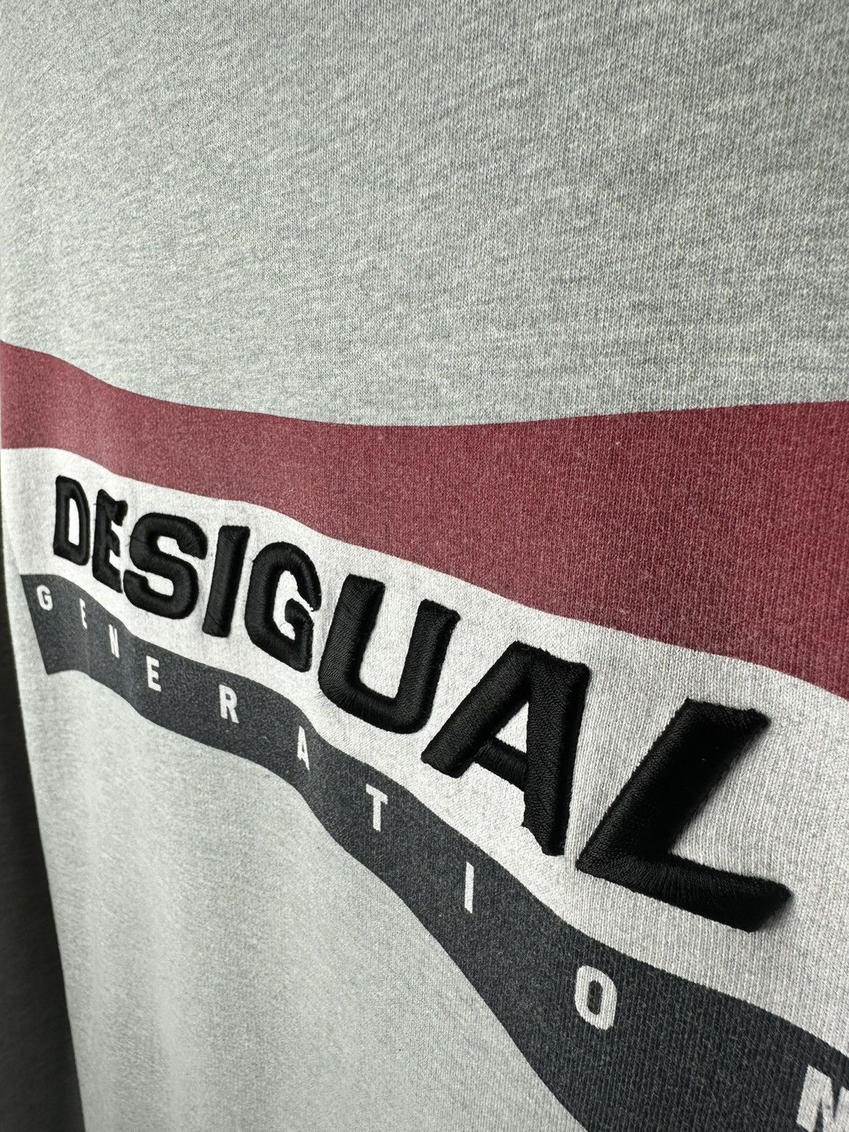 Desigual Desigual Streetwear Embroidered Logo Sweatshirt Size XXL Size US XXL / EU 58 / 5 - 2 Thumbnail