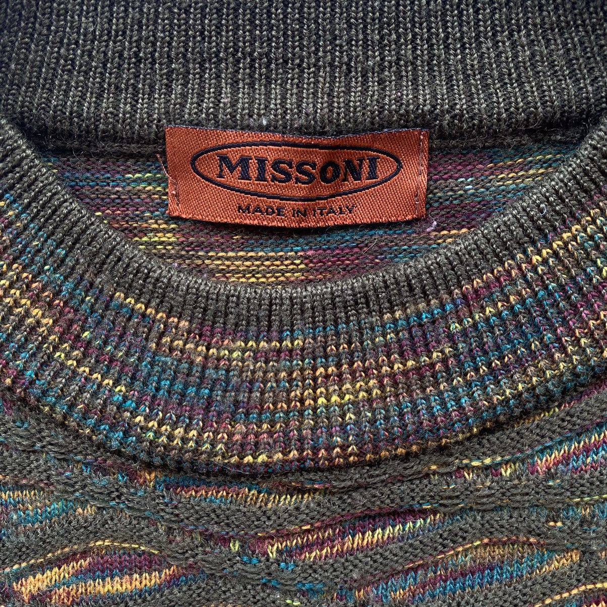 Missoni Vintage Missoni Sport 3D Pattern Knitwear Size US M / EU 48-50 / 2 - 6 Thumbnail