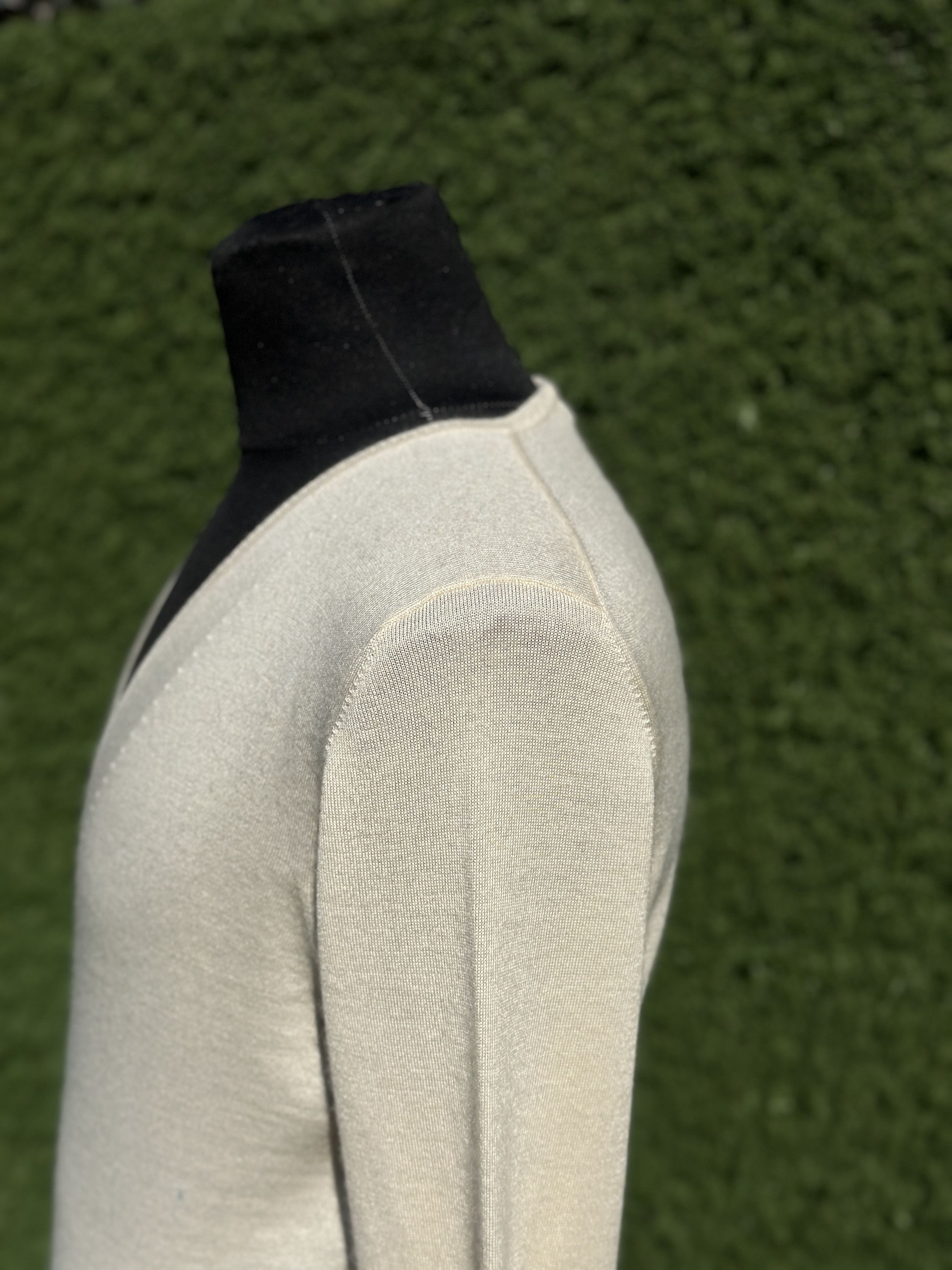 Brunello Cucinelli Brunello Cucinelli Cashmere V-Neck Sweater Tailored Size M Size M / US 6-8 / IT 42-44 - 6 Thumbnail