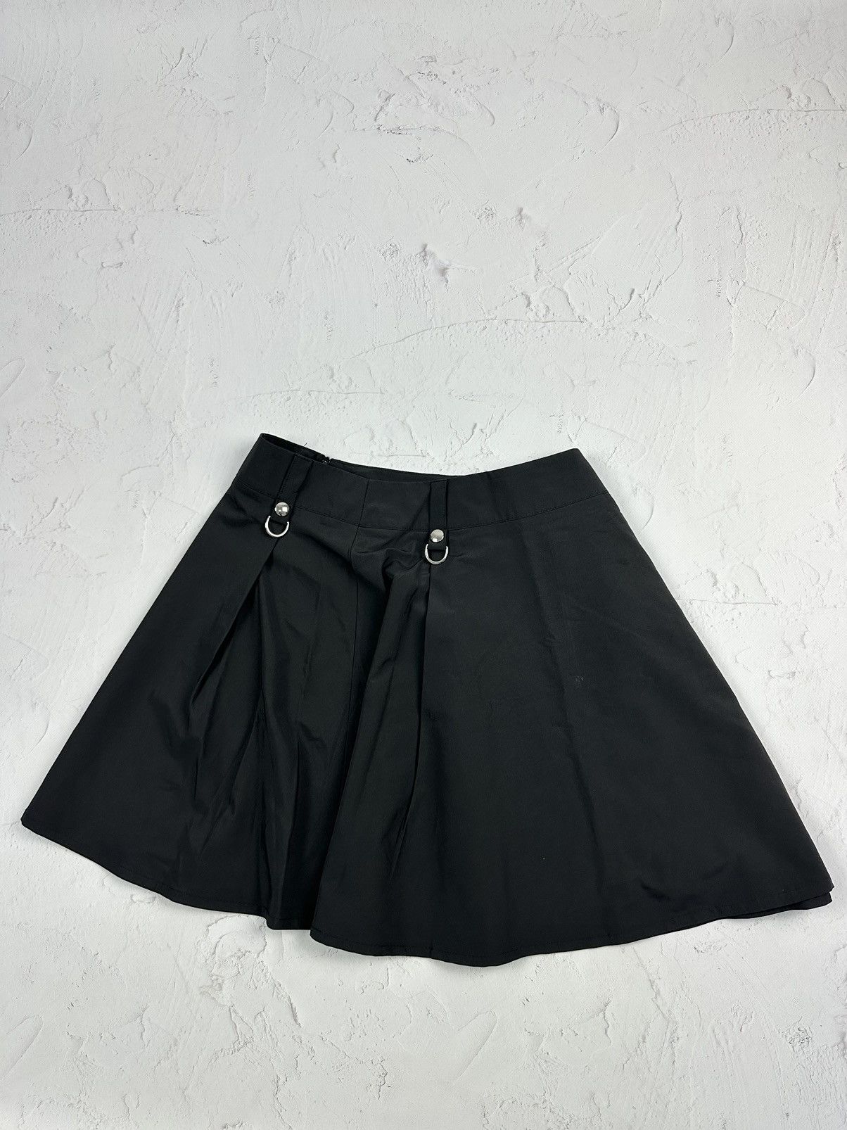 Japanese Brand × Vintage Vintage Black Patch Pocket Skirt Size 30" / US 8 / IT 44 - 6 Thumbnail
