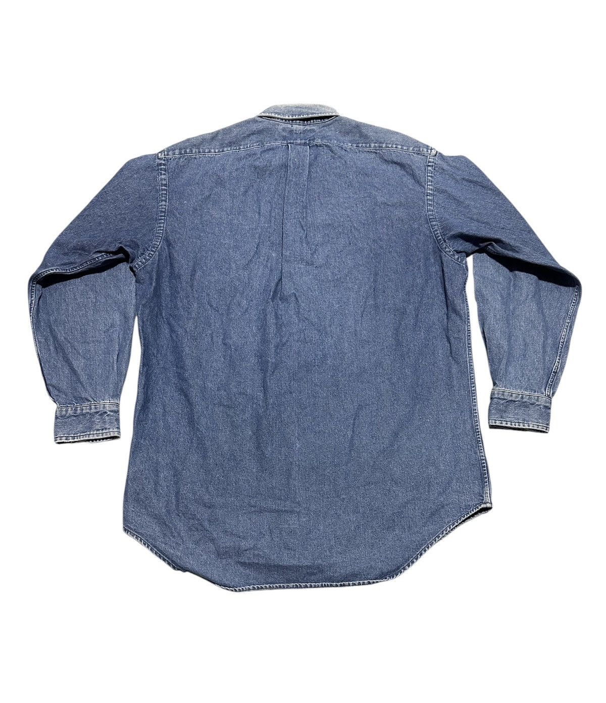 Polo Ralph Lauren Vtg Polo Country denim shirt Size US M / EU 48-50 / 2 - 2 Thumbnail
