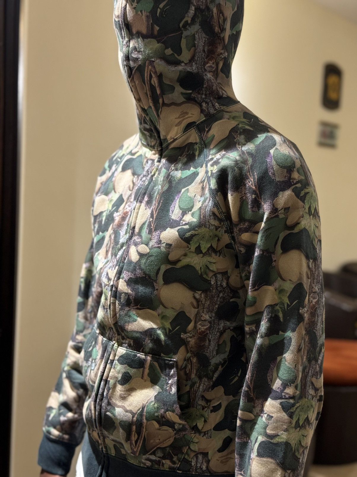 Bape OG Bape Village Camo Realtree Zip Up Hoodie Size S / US 4 / IT 40 - 15 Thumbnail