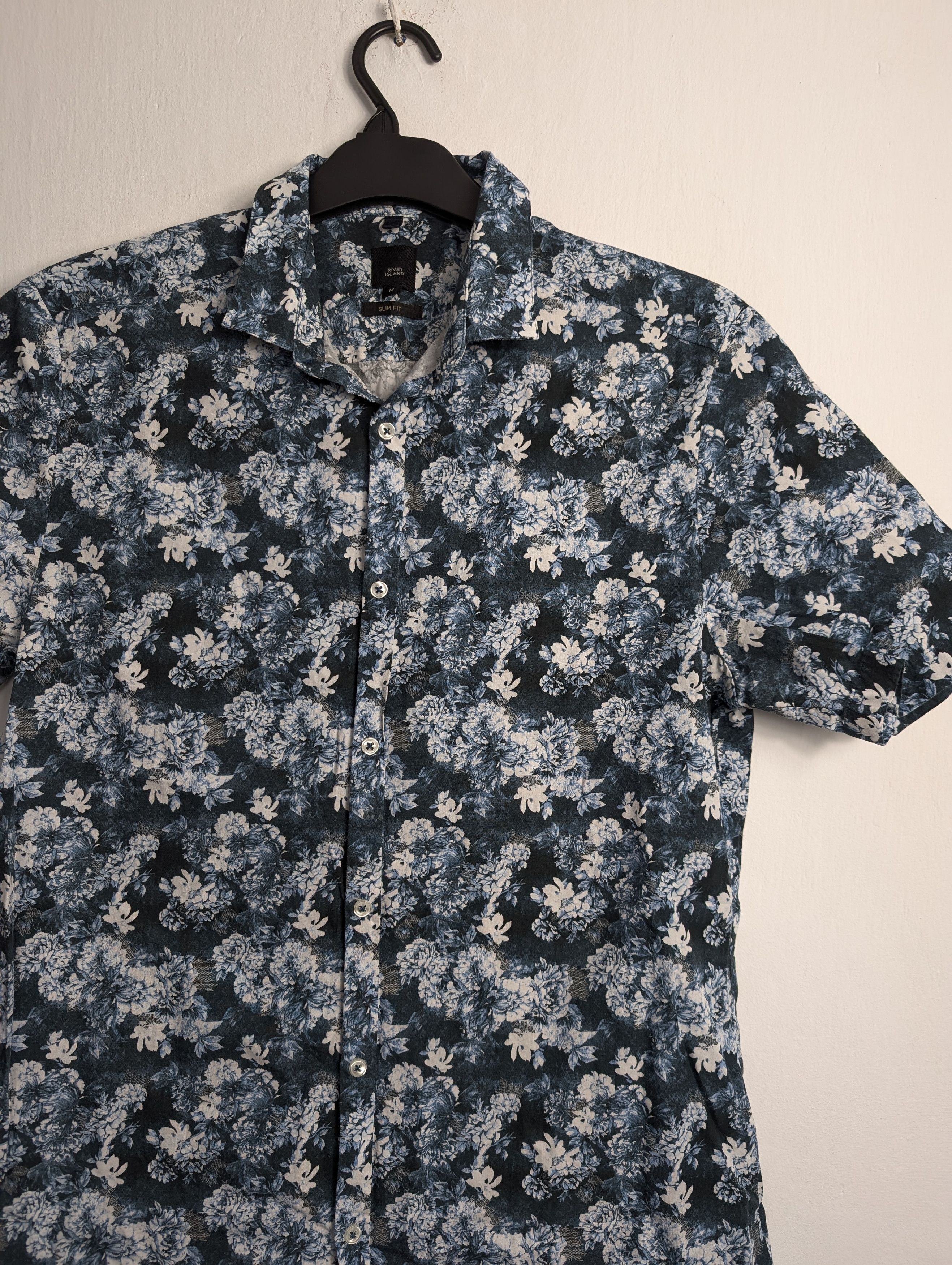 Vintage Vintage Y2K Hawaiian Shirt - Summer Floral Palm Tree Print Size US M / EU 48-50 / 2 - 2 Thumbnail