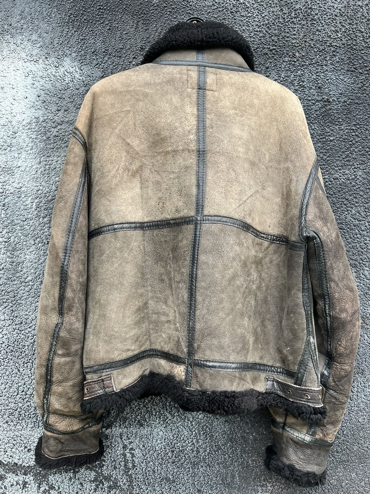 Avirex AVIREX B-3 Leather Flight Jacket Mouton Men Size US M / EU 48-50 / 2 - 9 Thumbnail