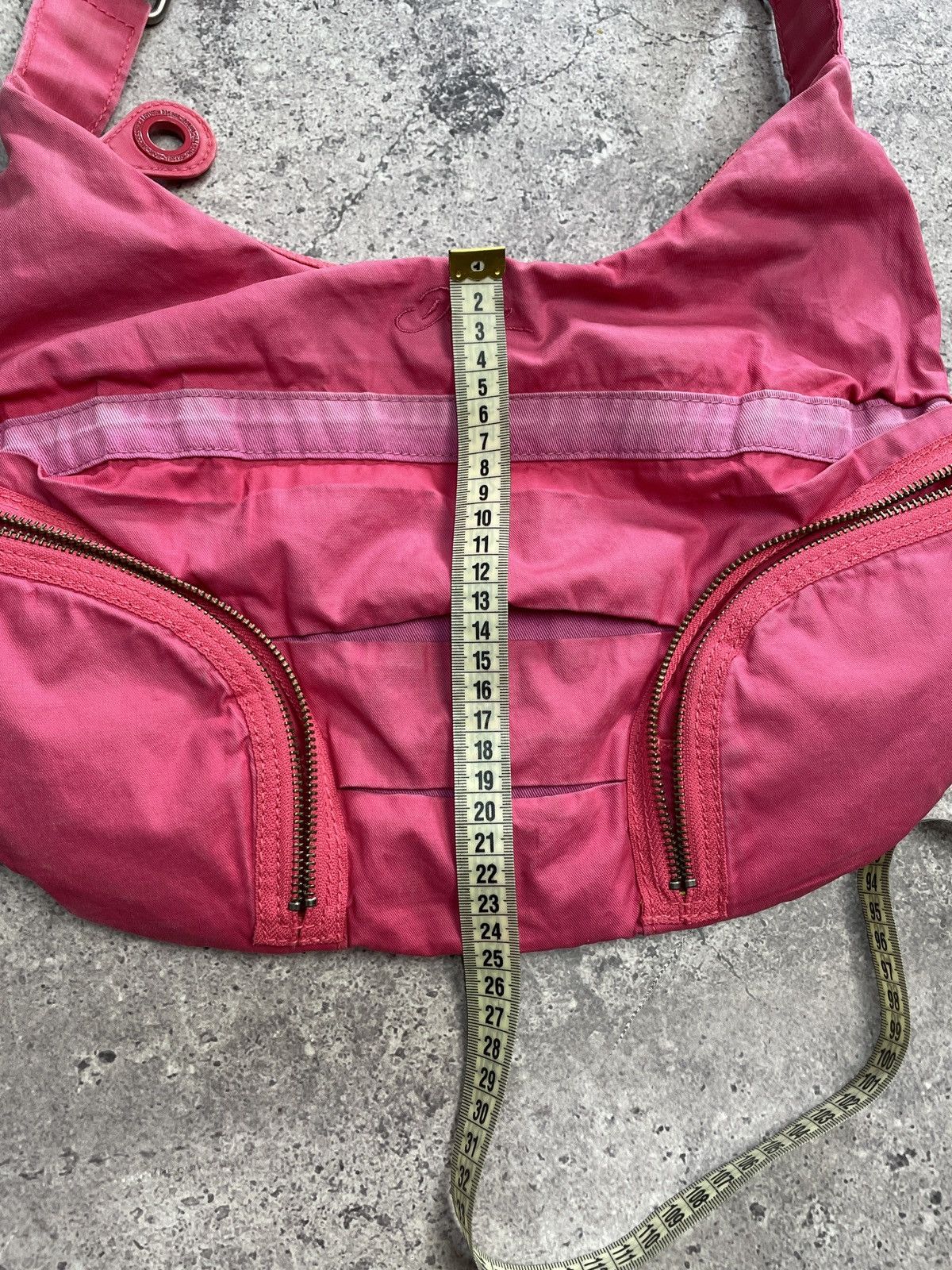 Diesel Vintage Dieslel Bag Y2K Sling bag Messenger Pink 00s Size ONE SIZE - 14 Thumbnail