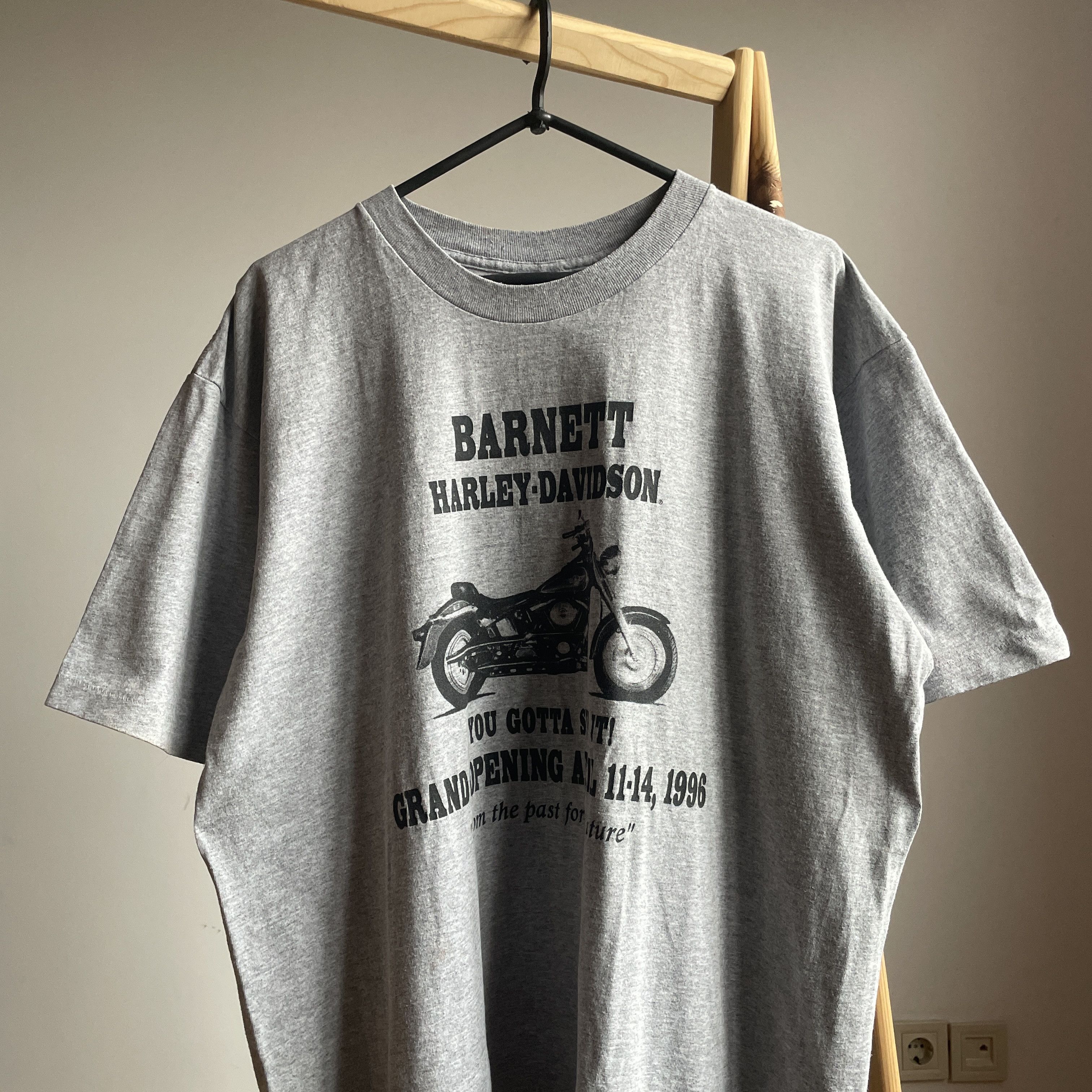Harley Davidson Harley Davidson Barnett Vintage 1995 Made in USA T-Shirt Size US XL / EU 56 / 4 - 3 Thumbnail