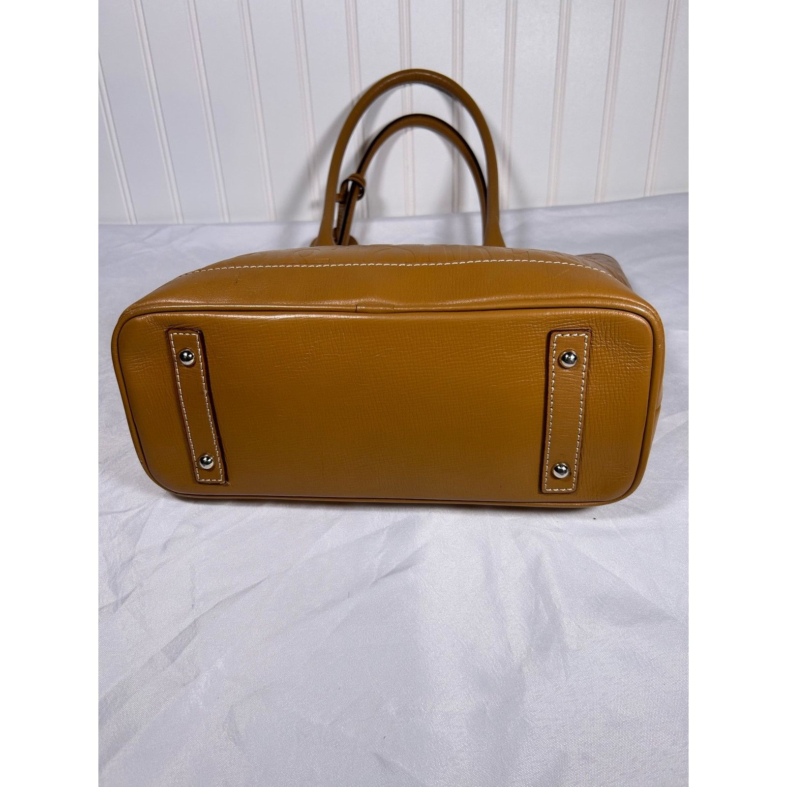 Dooney & Bourke DOONEY and Bourke Retro Tote embossed leather small russel Size ONE SIZE - 6 Thumbnail