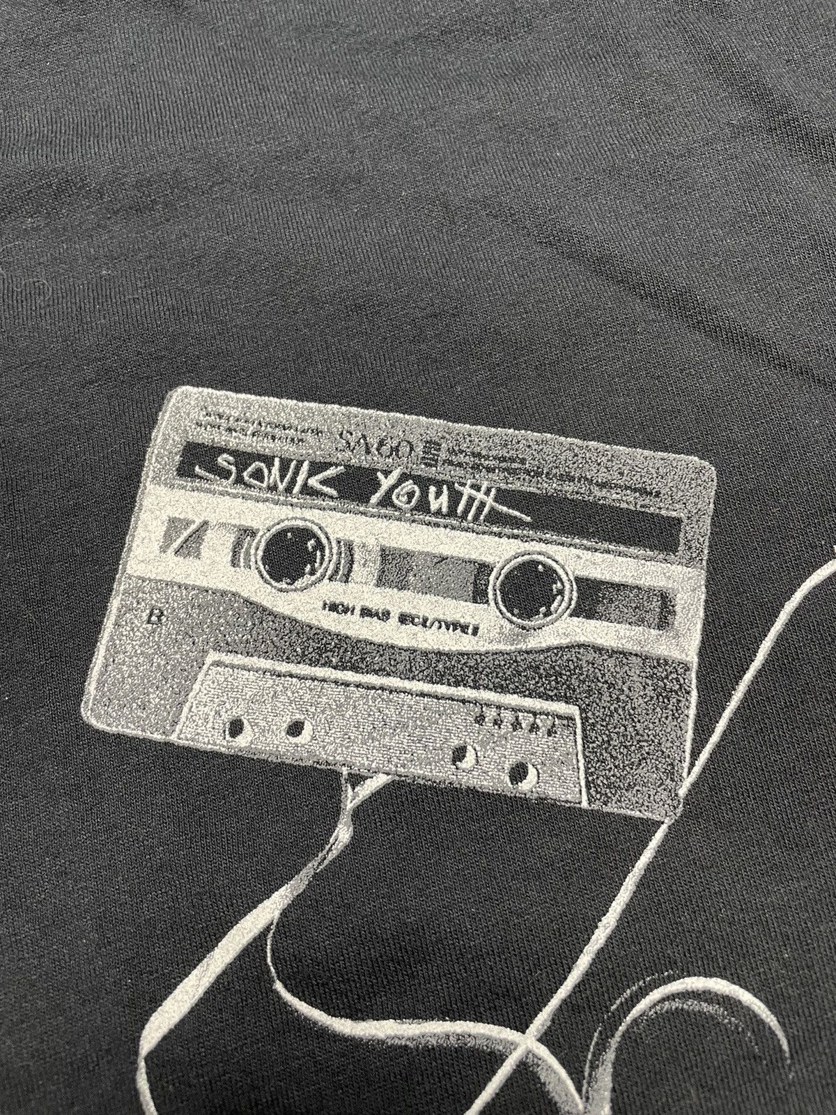 Band Tees Vintage 90s-00s Sonic Youth two side Cassette Tape Skull tee Size US L / EU 52-54 / 3 - 4 Thumbnail